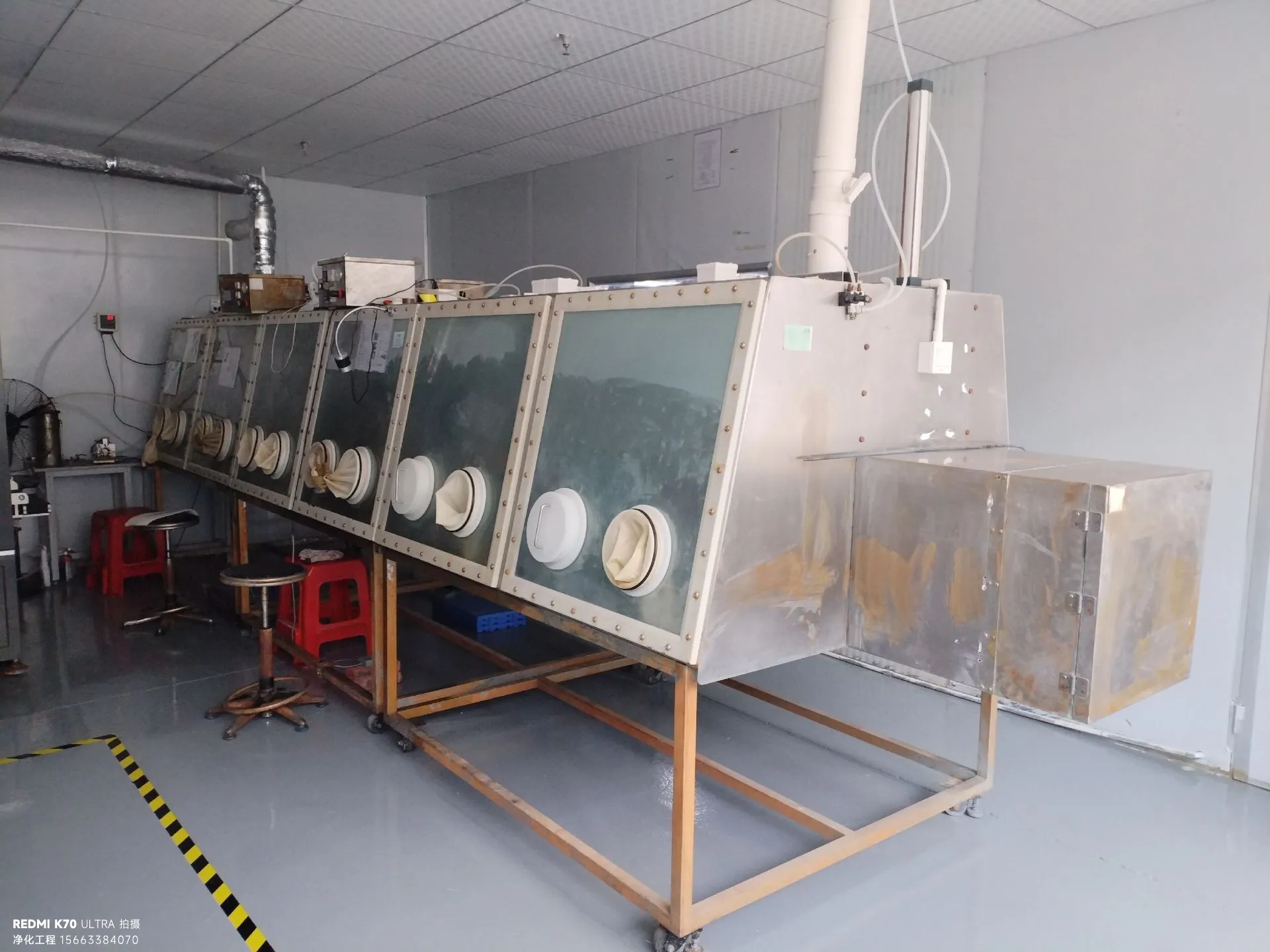 南京锂能芯 13000㎡锂电池净化车间工程 - 南京净化工程-1