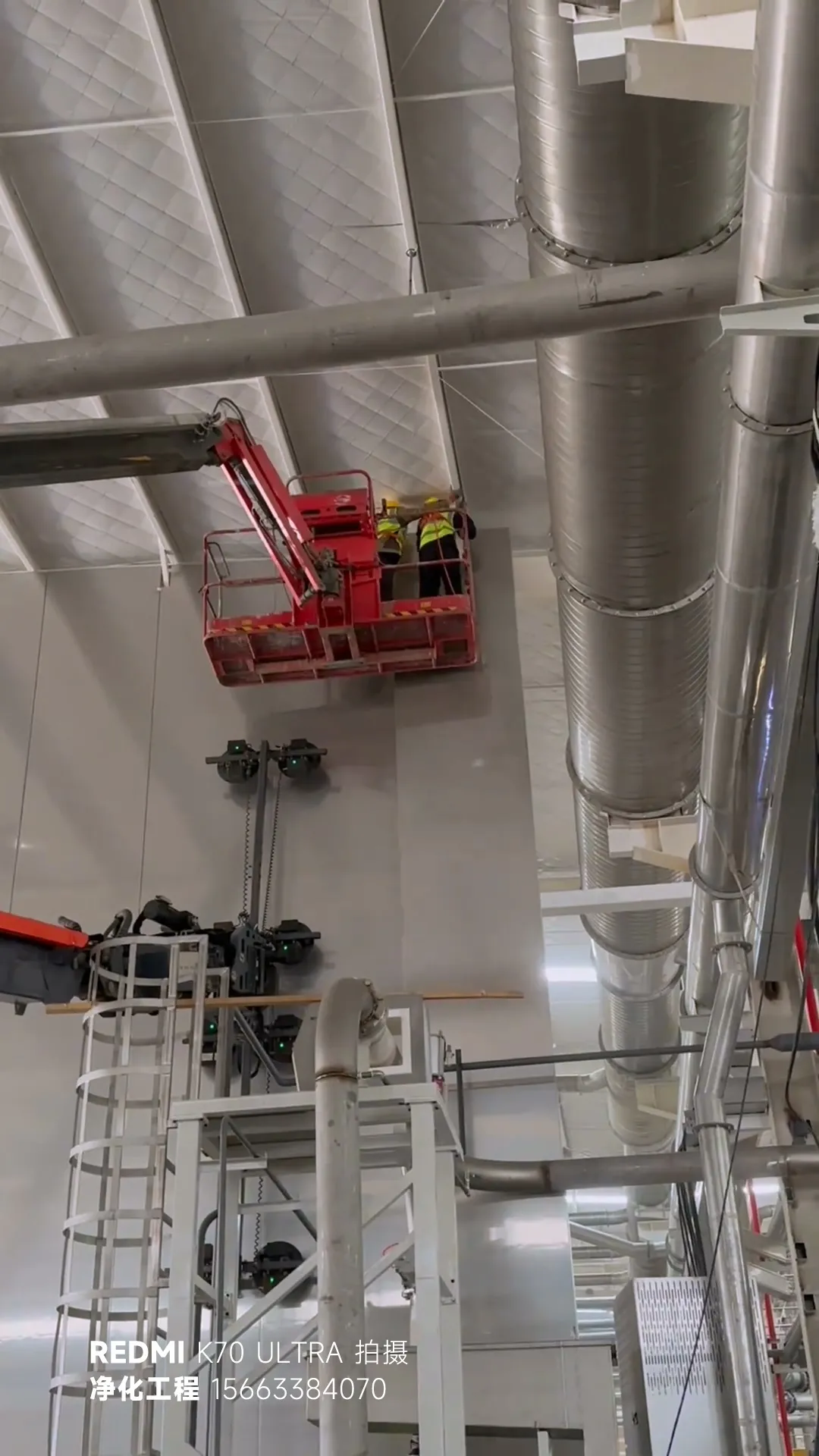 洁净厂房施工：消防人在无尘车间的“硬核闯关”