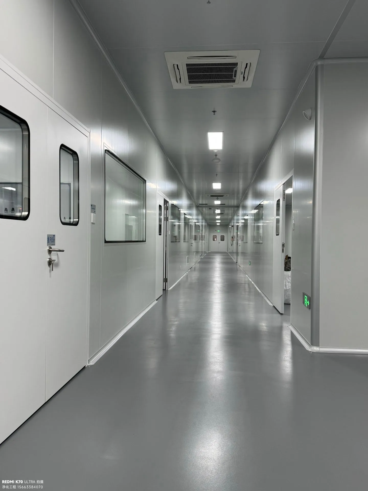 南京锐喷机电百万级无尘车间工程