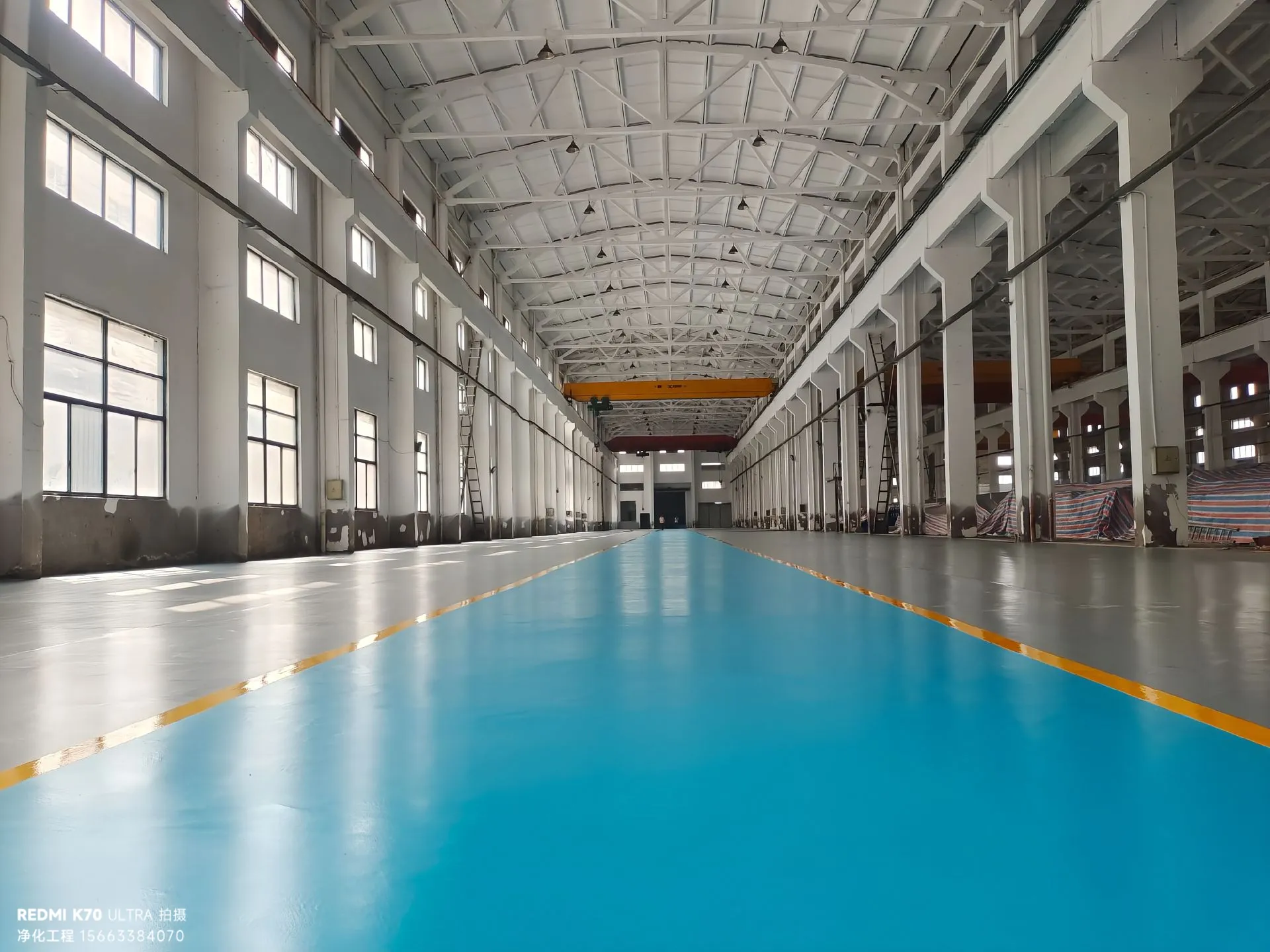 环氧地坪的耐酸碱腐蚀测试 - 洁净厂房服务商-2