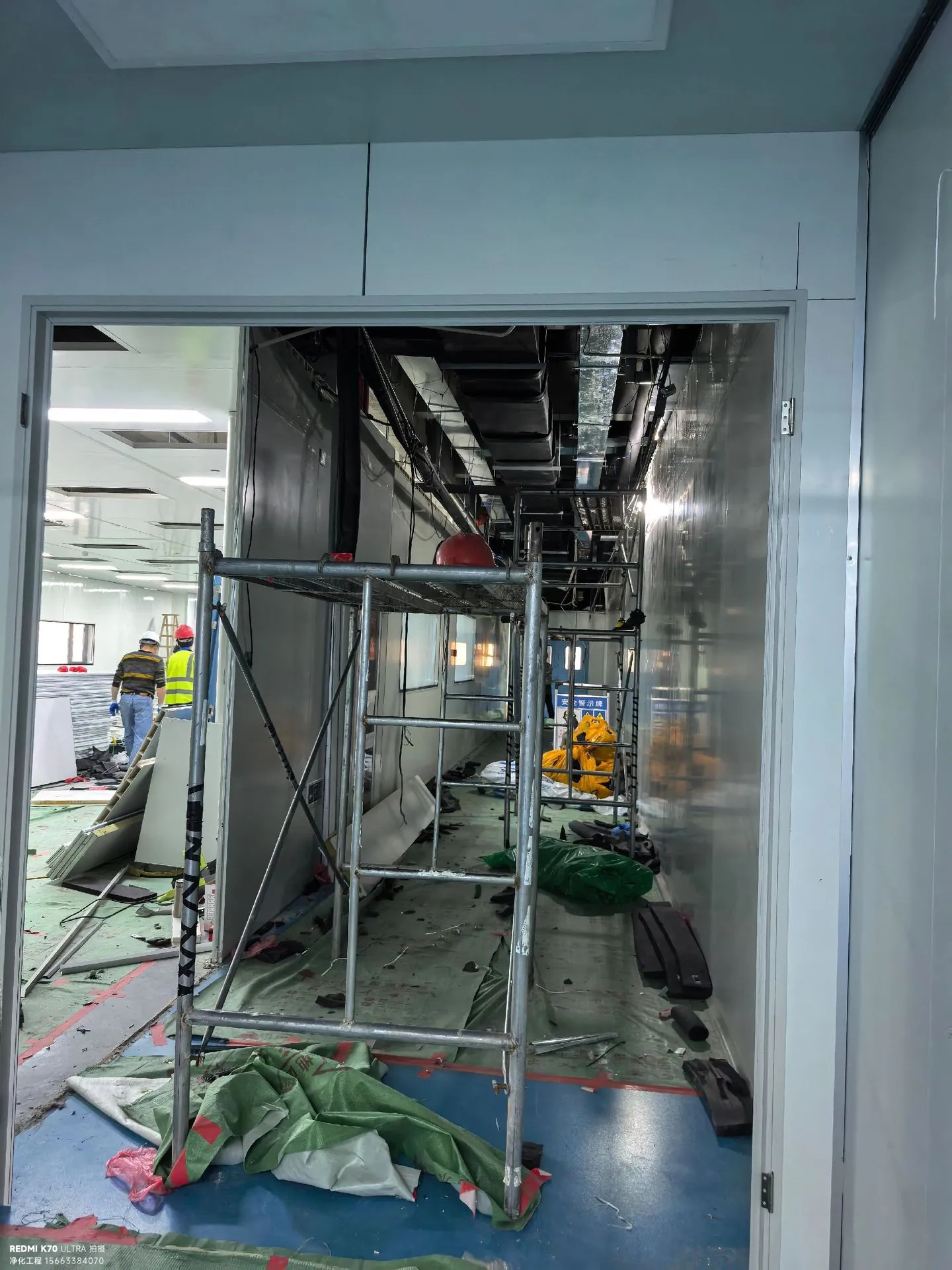 南京江宁密封200㎡百级净化车间二期工程案例 - 南京净化工程-2