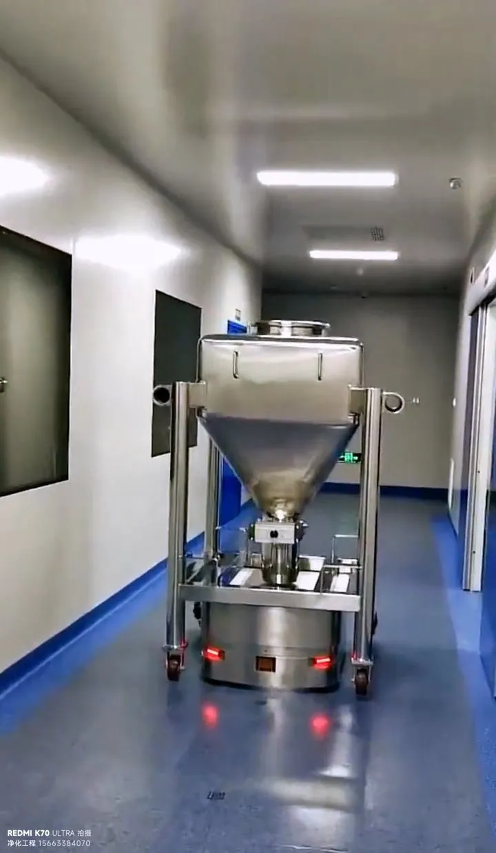 自动化物流在洁净室中的集成：AGV与传递窗的协同 - 洁净厂房服务商-1