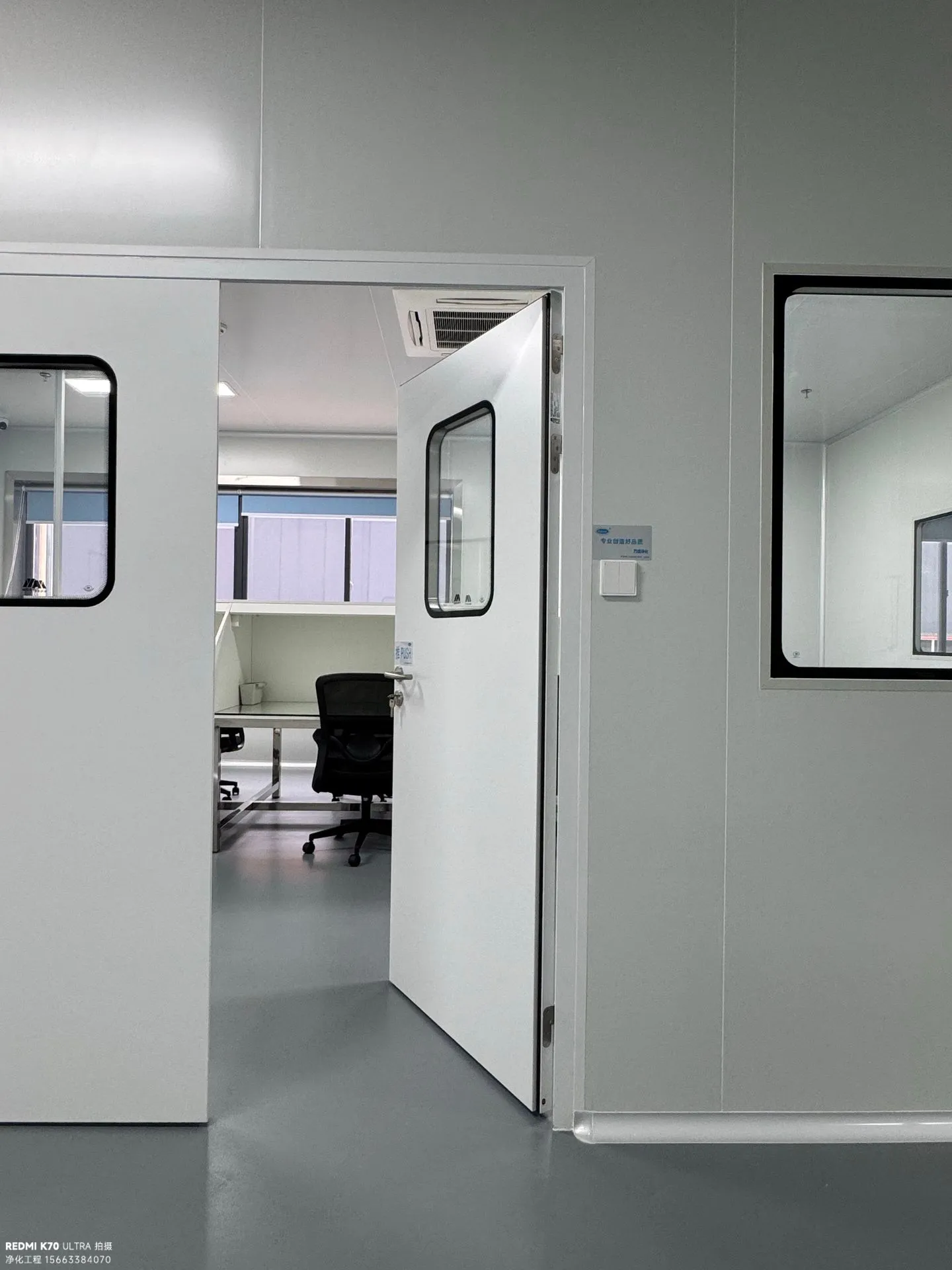 南京锐喷机电百万级无尘车间工程