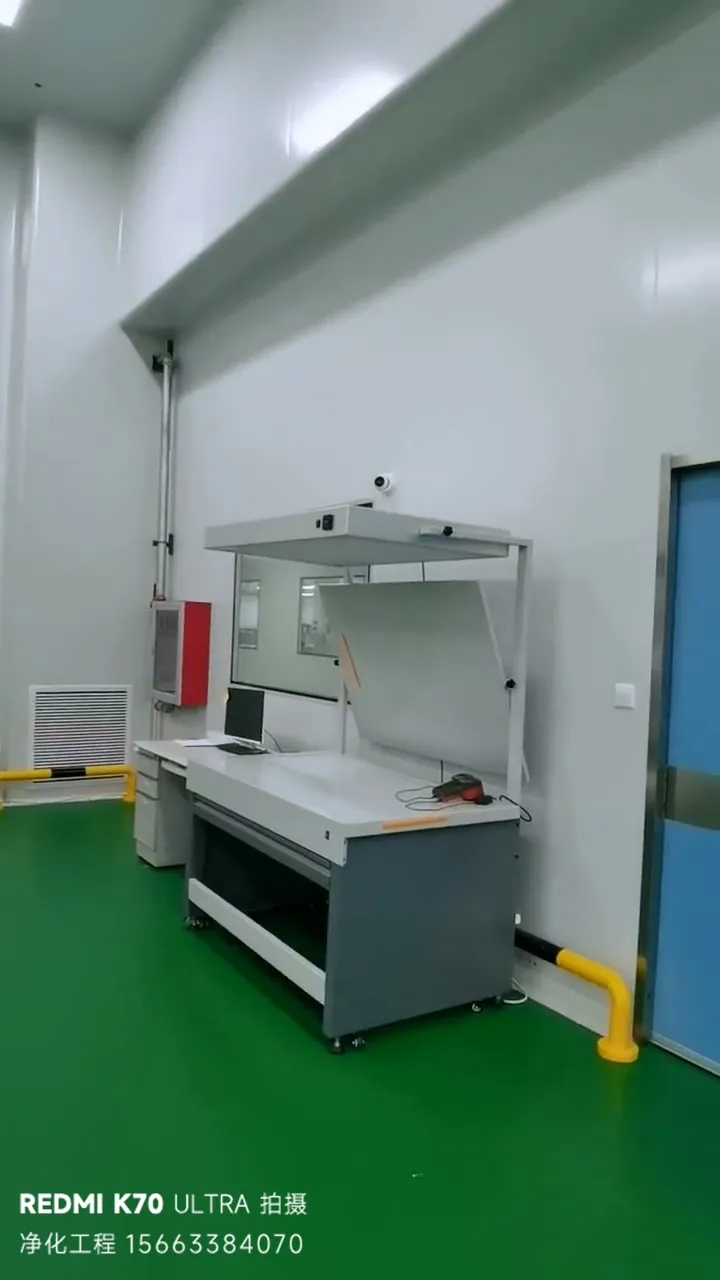 南京溧水经开区汇彩包装2000㎡十万级净化车间工程