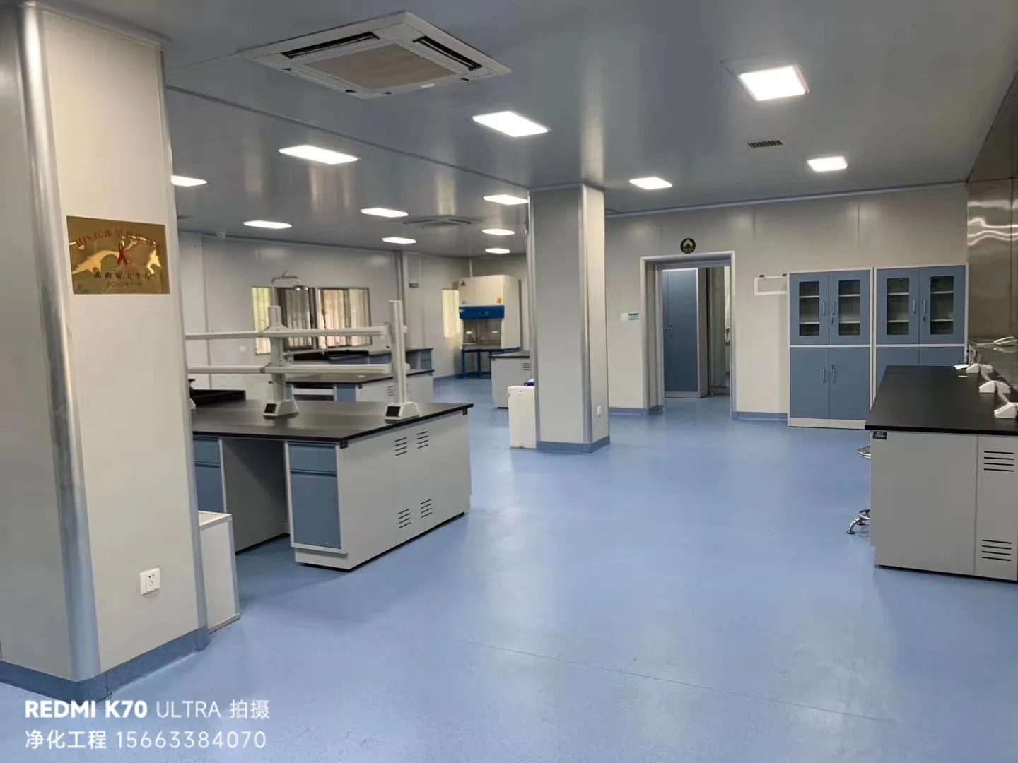 南京江宁滨江经开区光芯半导体 15000㎡ LED 封装测试无尘车间装修工程