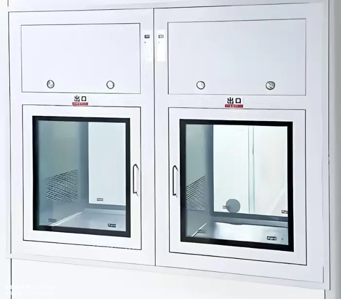 物料传递总污染？双密封传递窗堵住洁净车间 “雷区” - 洁净厂房服务商-2