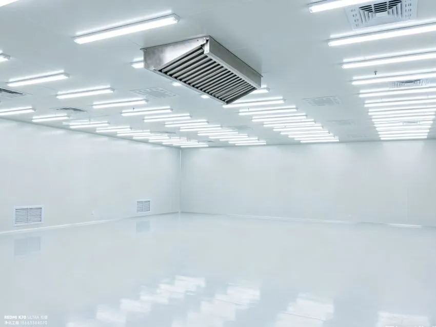 南京某医疗科技 2000㎡口罩车间洁净室工程 - 南京净化工程-2