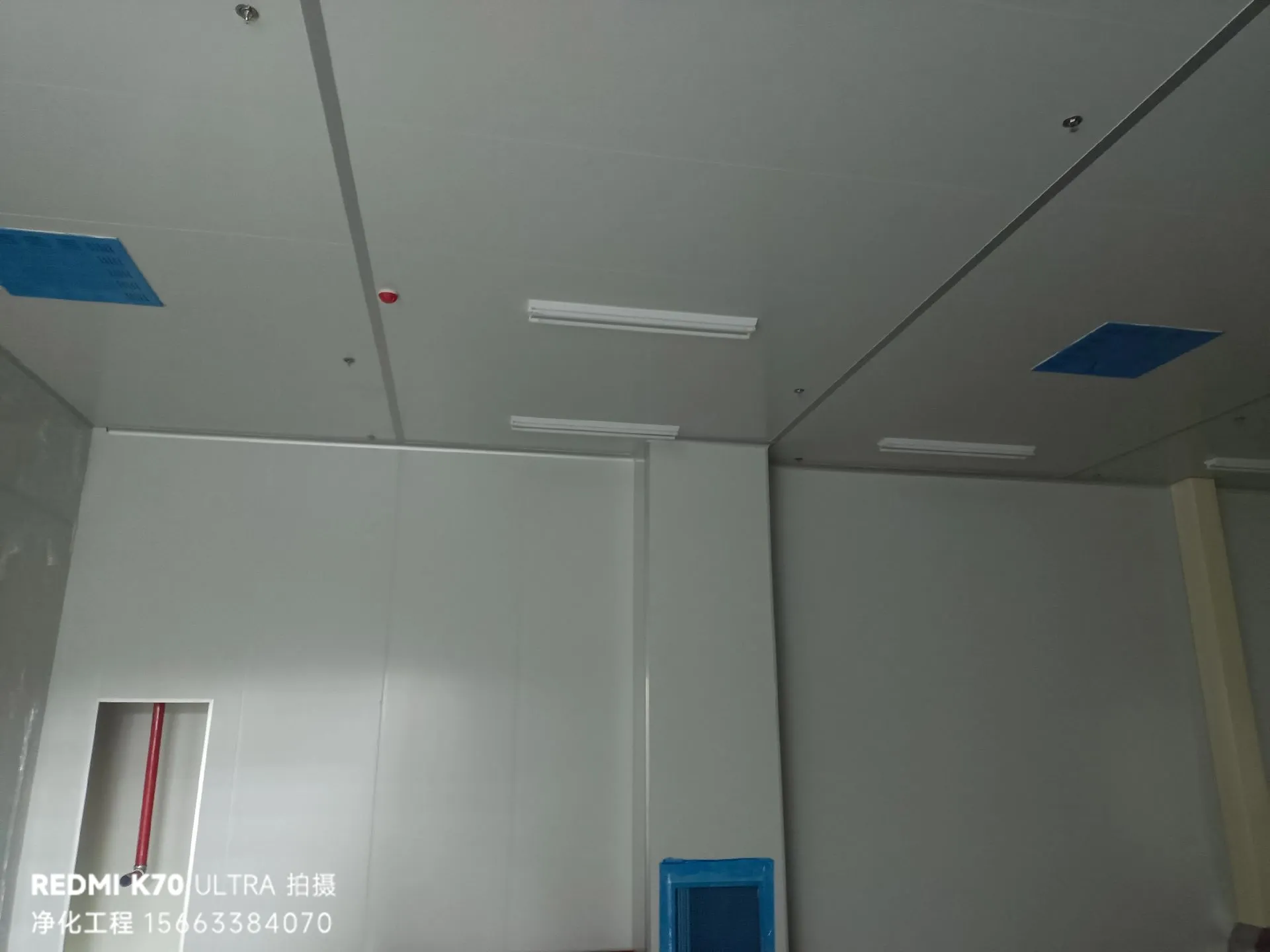 南京高淳经开区拓光光电 2500㎡模切无尘车间装修工程