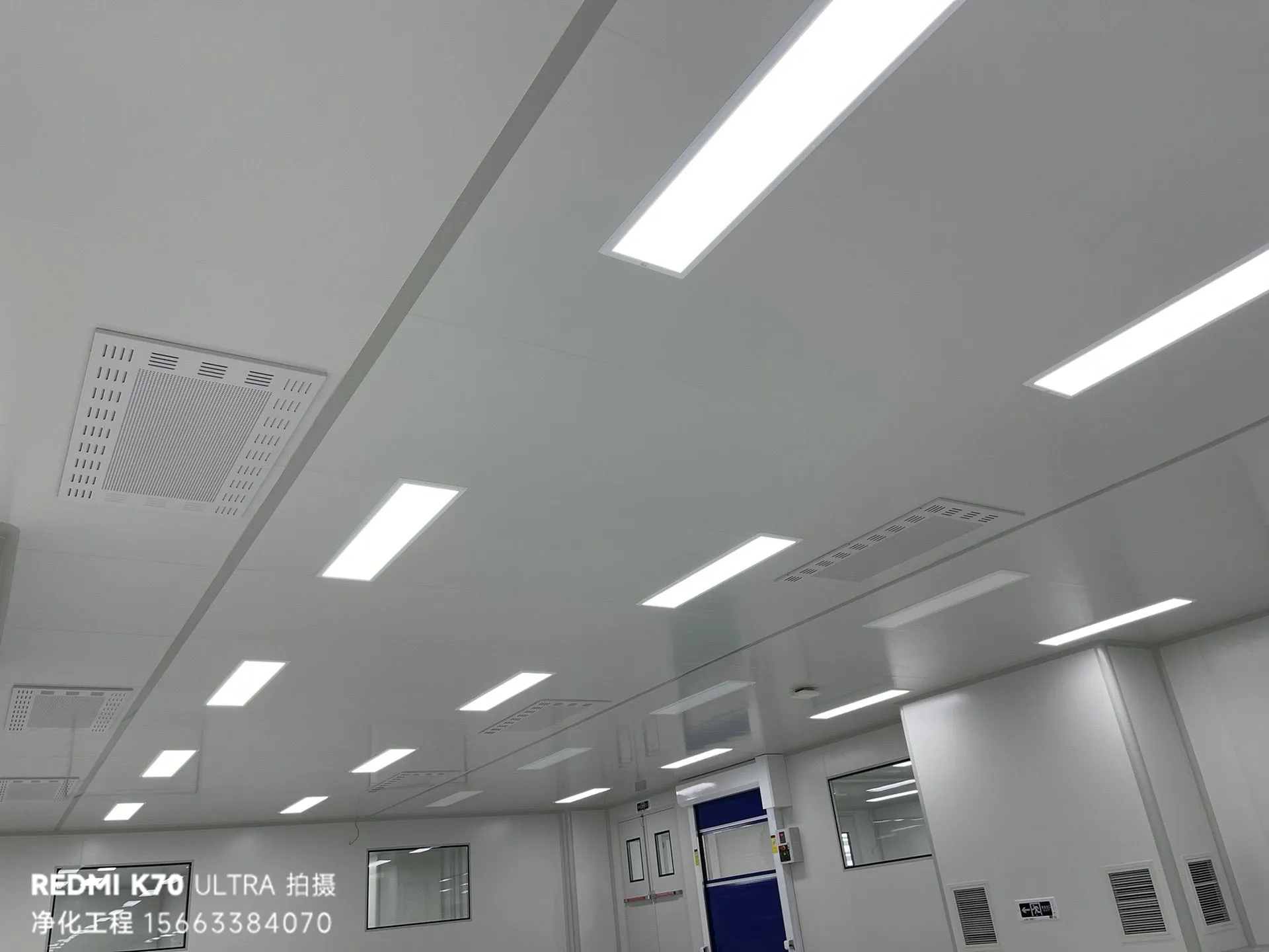 南京江北新区智能制造产业园声芯半导体 8000㎡无尘车间装修工程