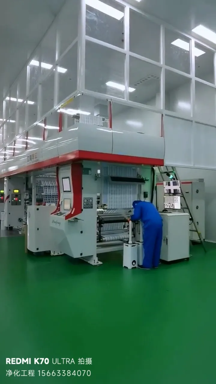 南京溧水经开区汇彩包装2000㎡十万级净化车间工程