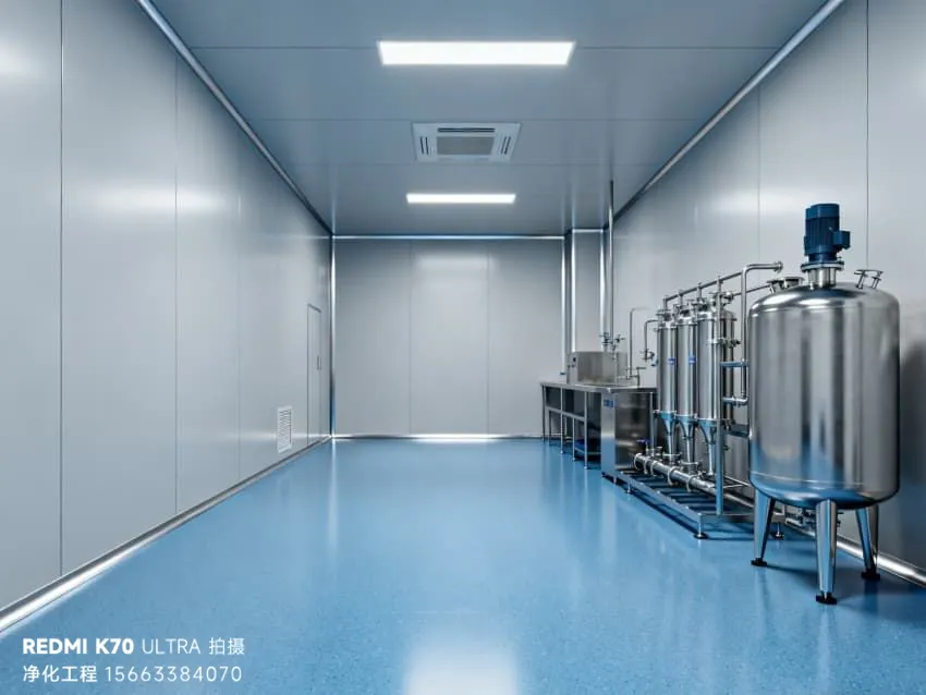 南京盐田工业园区十万级消毒液 GMP 车间工程