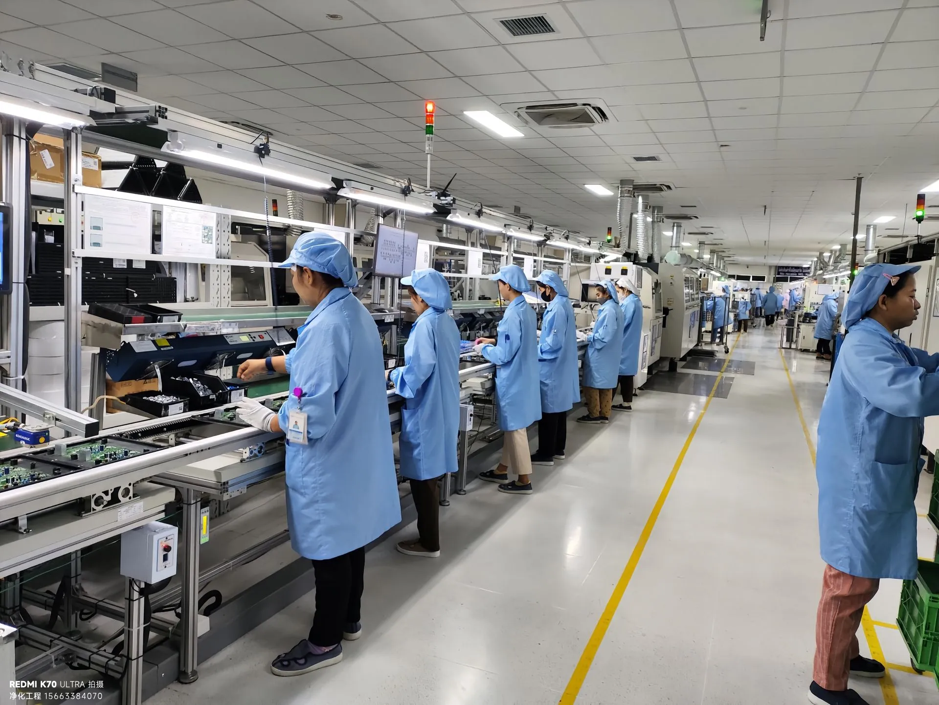 解决静电困扰：电子车间净化防静电的终极方案 - 洁净厂房服务商-1