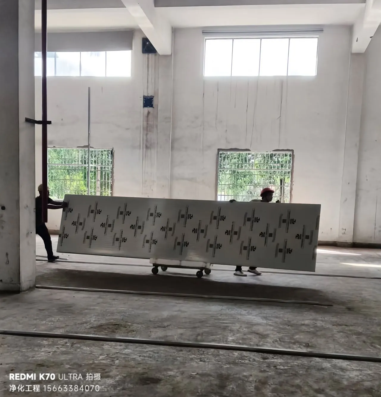 南京江宁绿能新材 32000㎡动力电池洁净厂房装修