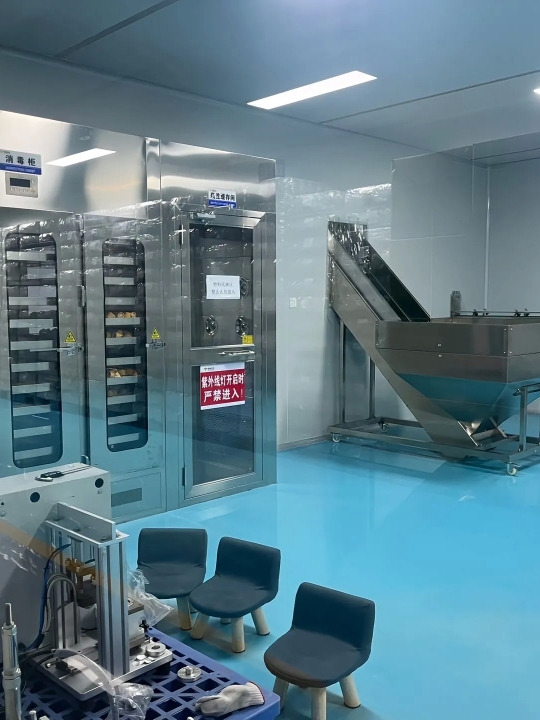 南京食品厂净化工程案例：2500㎡十万级洁净车间交付-案例列表实拍图