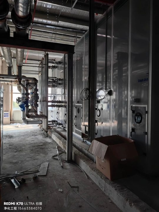 南京浦口经济开发区晶耀光能 12000㎡光伏组件洁净厂房装修工程-案例列表实拍图