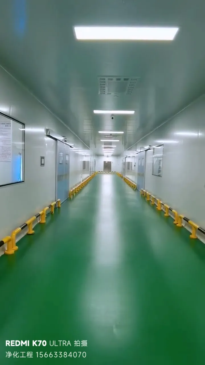 南京溧水经开区汇彩包装2000㎡十万级净化车间工程