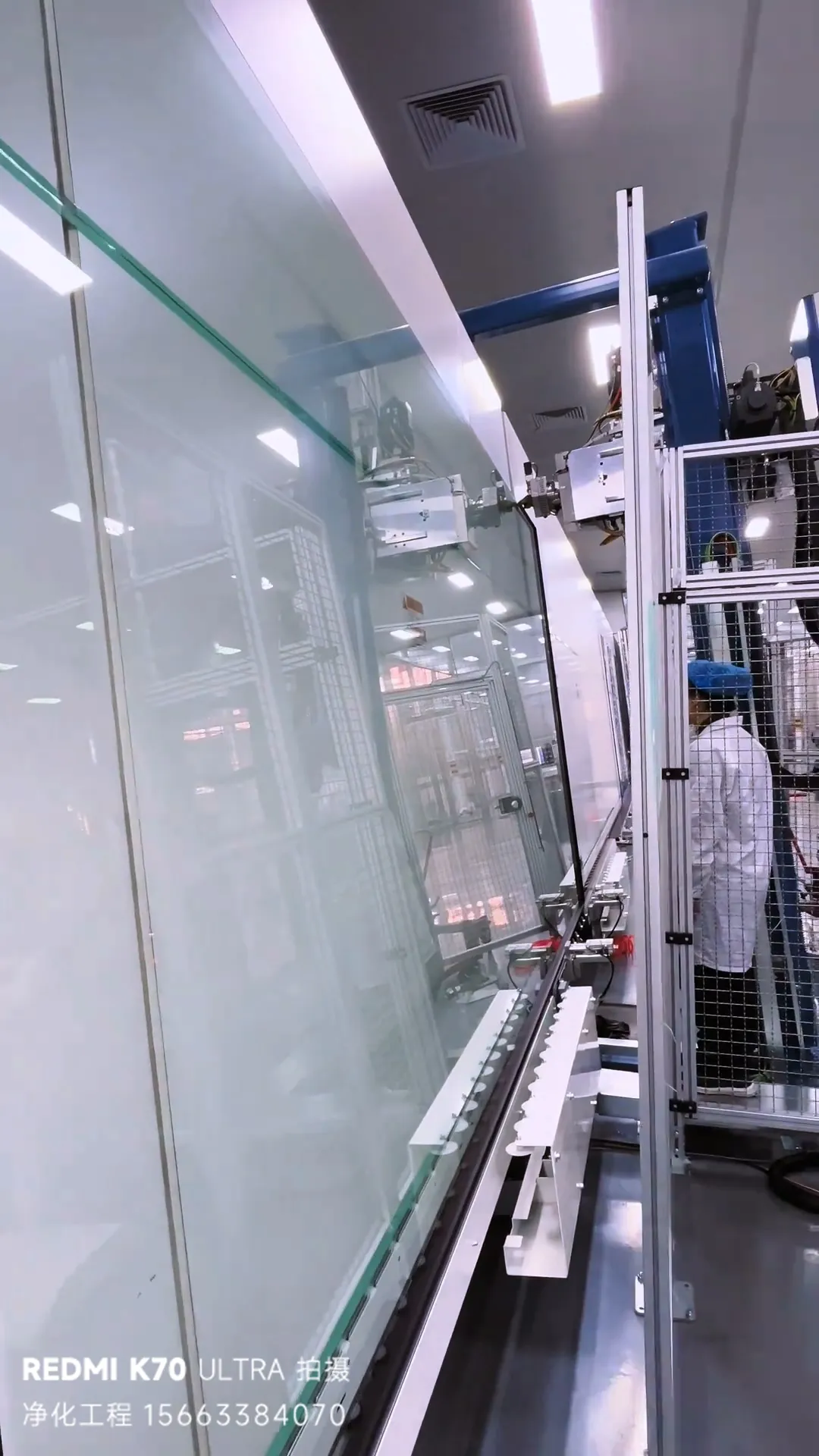 南京玻璃生产净化车间工程4