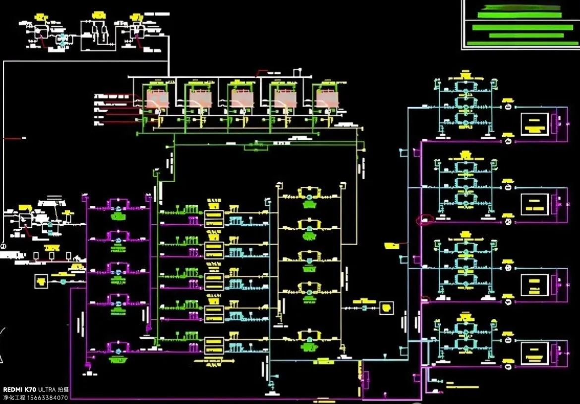 专属空气处理系统集成除湿模块，实现湿度精准控制