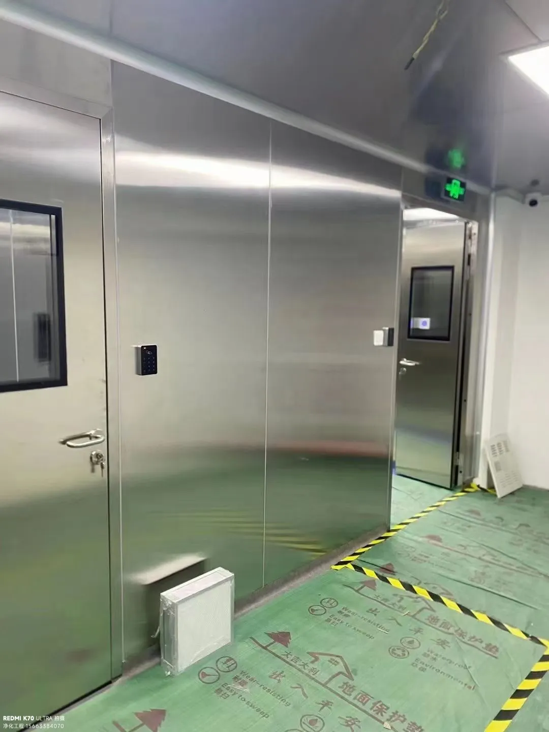 南京鑫方不锈钢二期净化工程 南京鑫方不锈钢二期净化工程