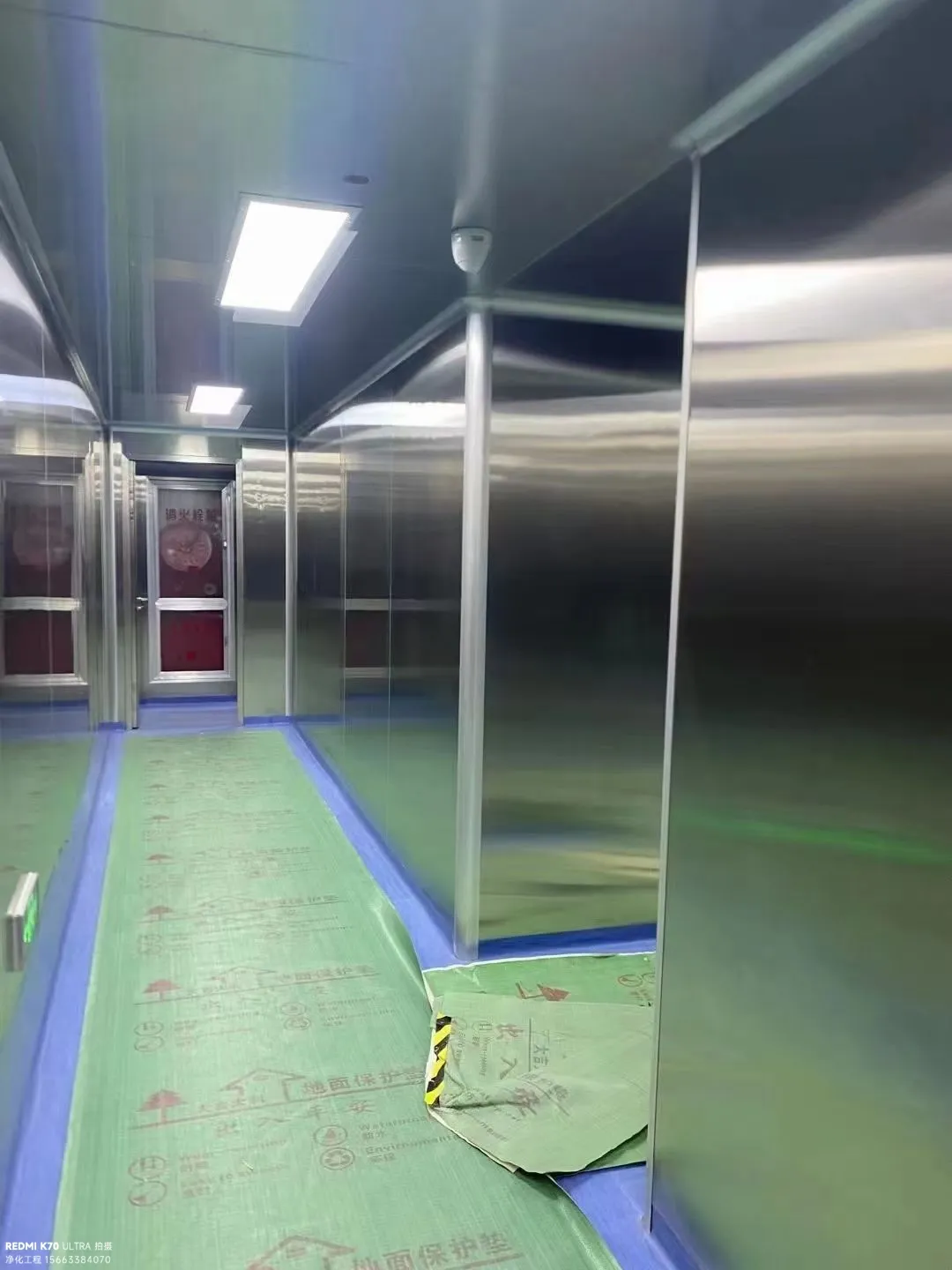 千级洁净环境下的不锈钢加工车间 千级洁净环境下的不锈钢加工车间