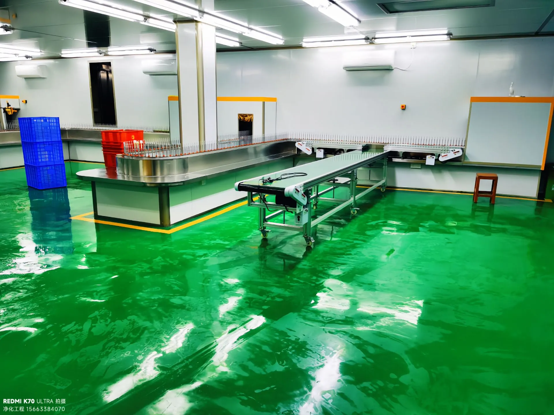 南京鑫涂电子 4300㎡电镀喷涂净化车间装修工程 南京鑫涂电子 4300㎡电镀喷涂净化车间装修工程