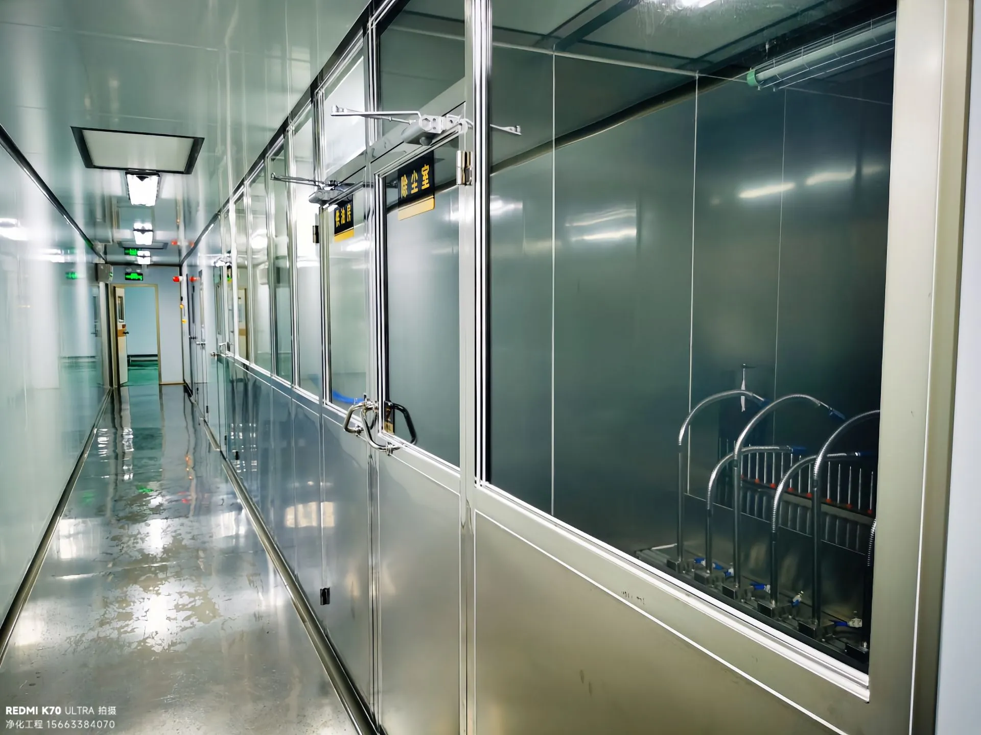 南京鑫涂电子 4300㎡电镀喷涂净化车间装修工程 南京鑫涂电子 4300㎡电镀喷涂净化车间装修工程