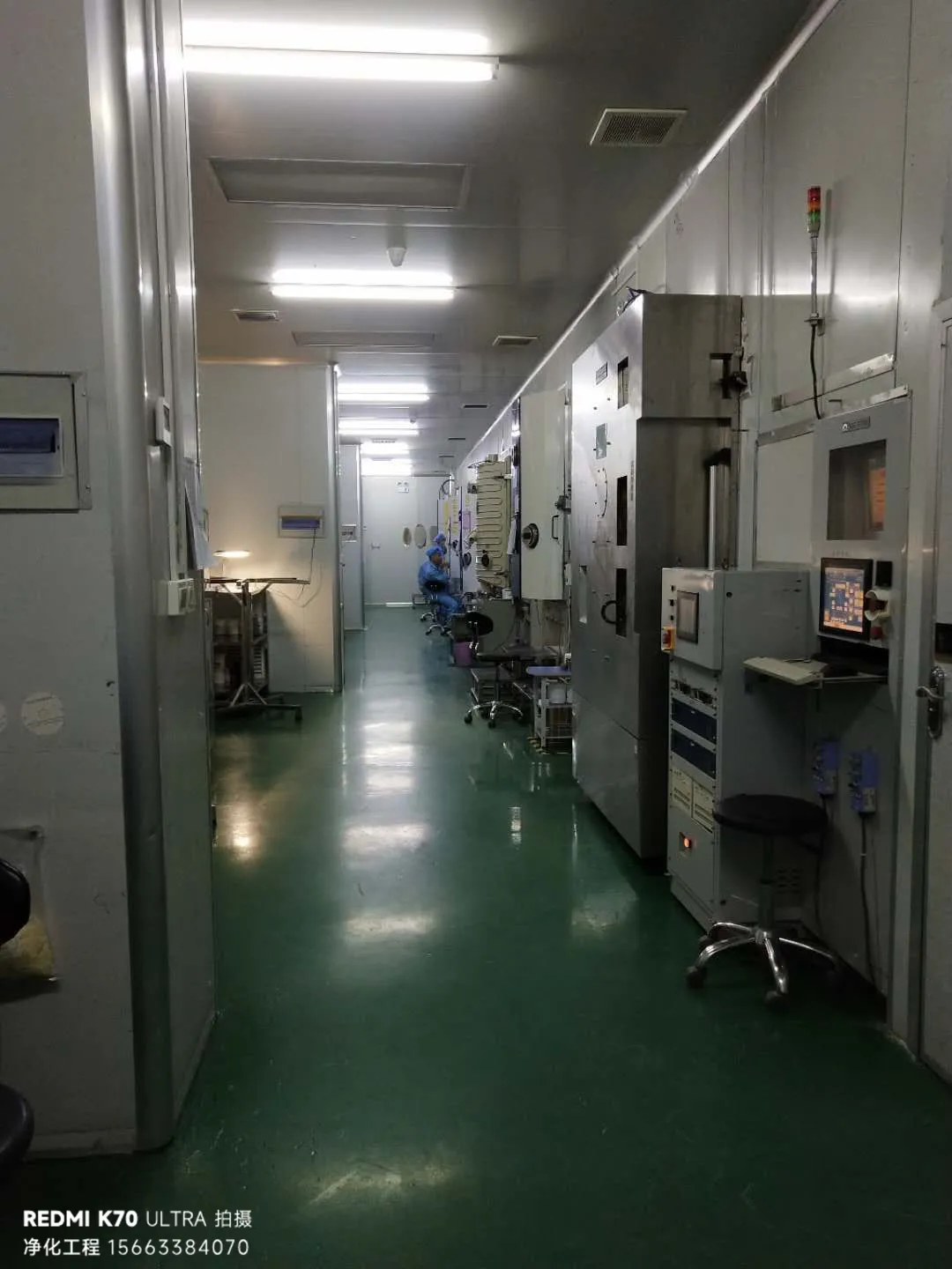 南京晶视光学 3000㎡光学玻璃无尘车间装修工程