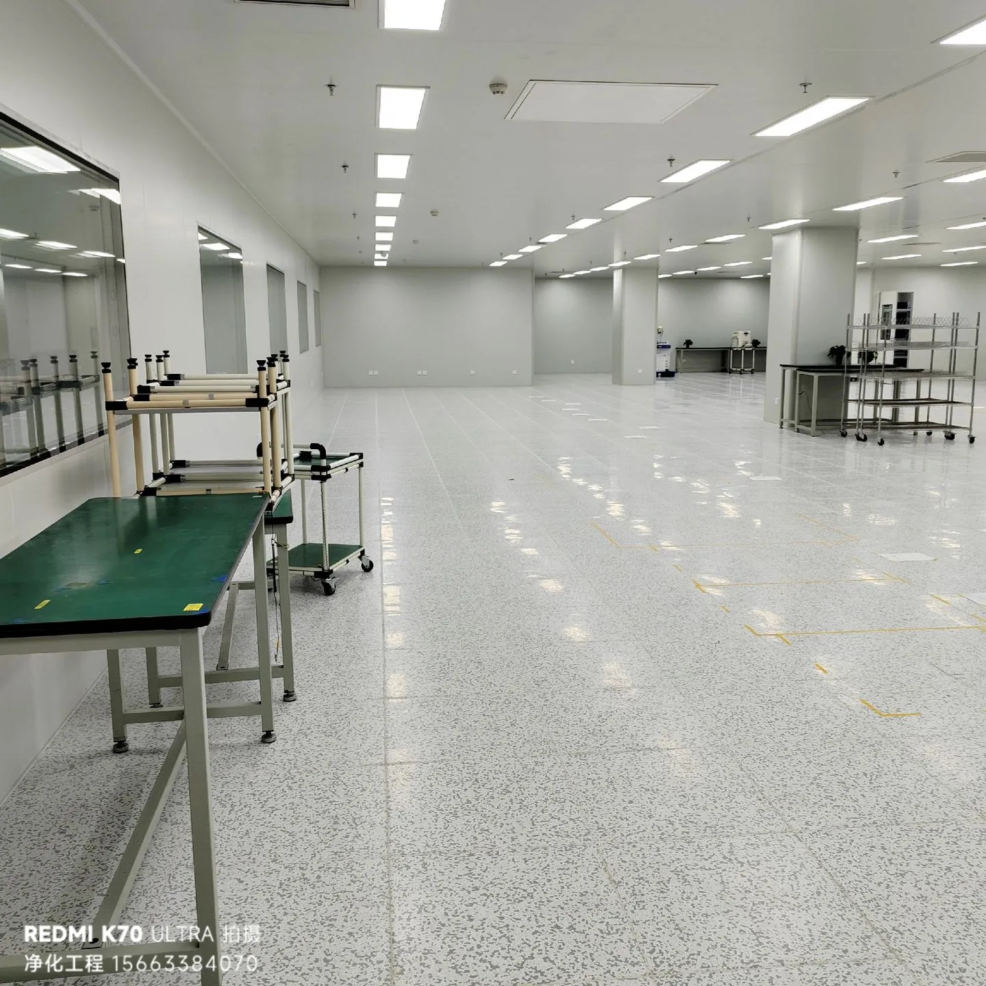 南京精芯智造 8000㎡精密制造无尘车间装修工程 南京精芯智造 8000㎡精密制造无尘车间装修工程