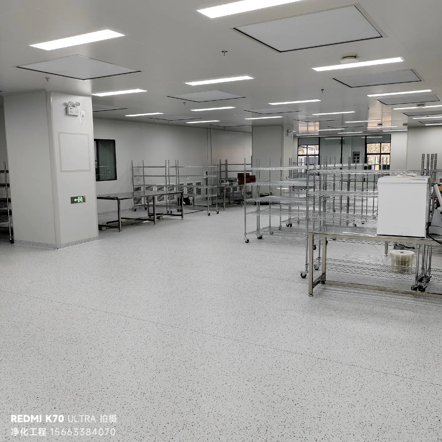 南京精芯智造 8000㎡精密制造无尘车间装修工程 南京精芯智造 8000㎡精密制造无尘车间装修工程