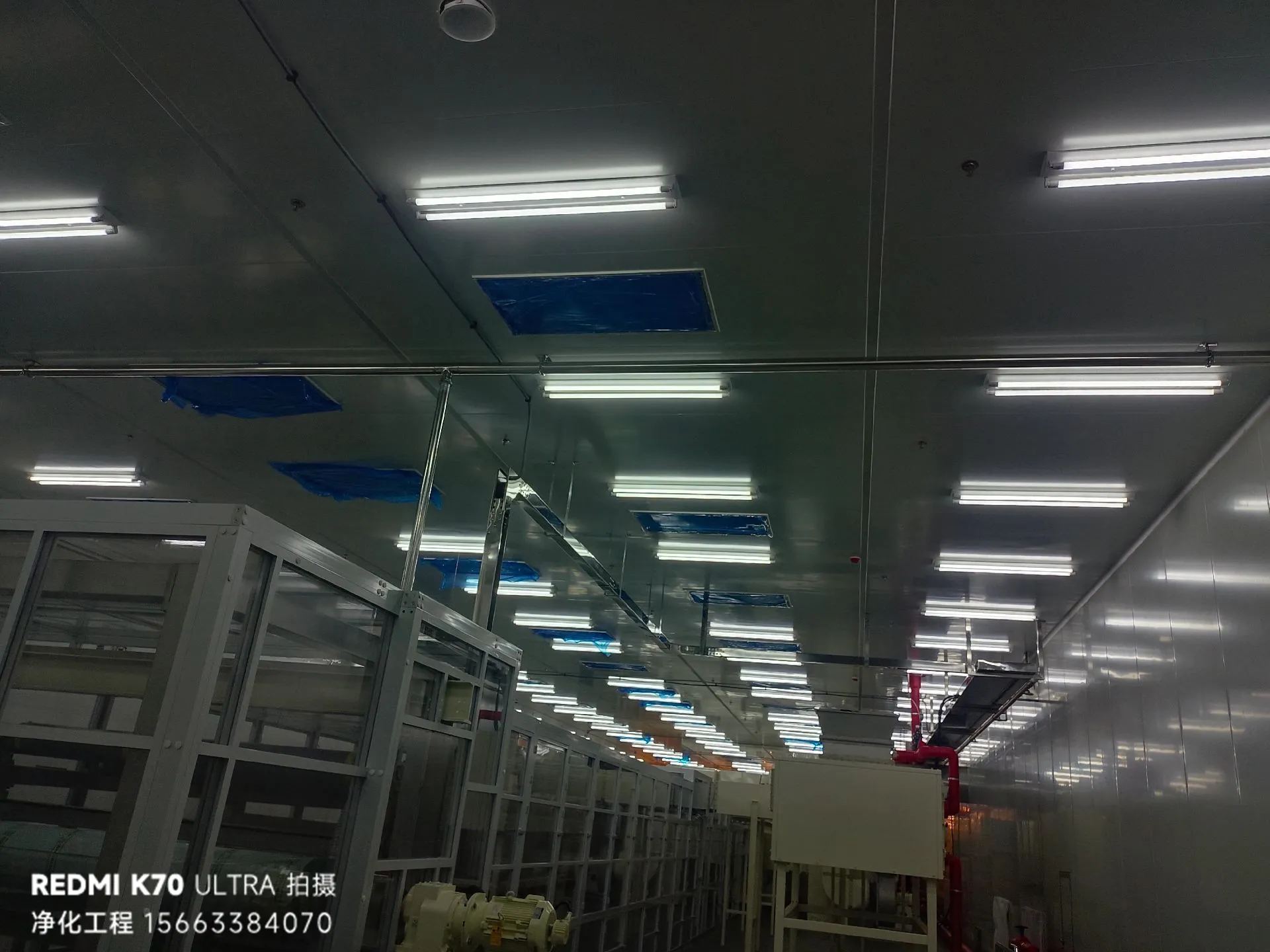 南京高淳经开区拓光光电 2500㎡模切无尘车间装修工程 南京高淳经开区拓光光电 2500㎡模切无尘车间装修工程