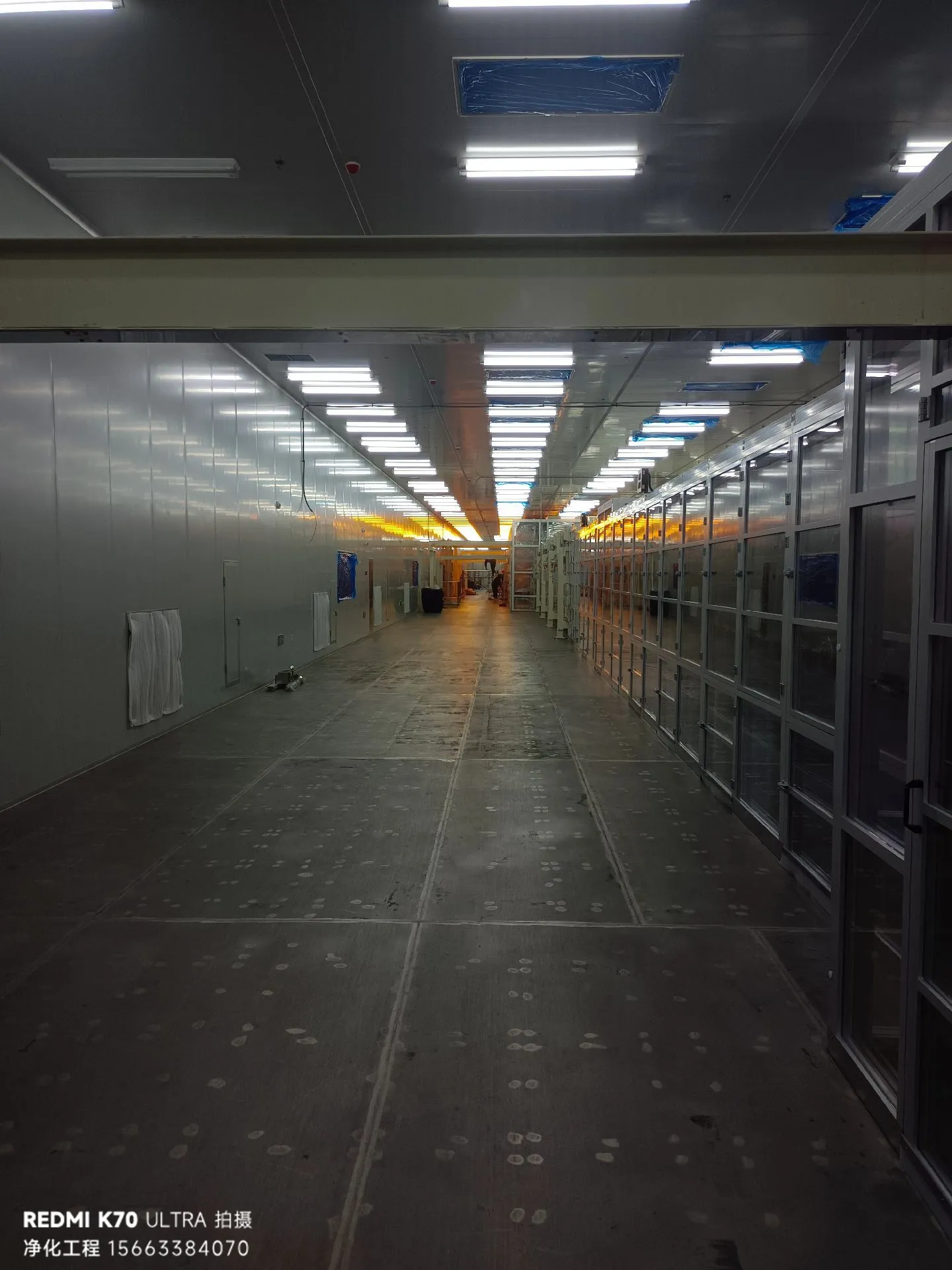 南京高淳经开区拓光光电 2500㎡模切无尘车间装修工程 南京高淳经开区拓光光电 2500㎡模切无尘车间装修工程