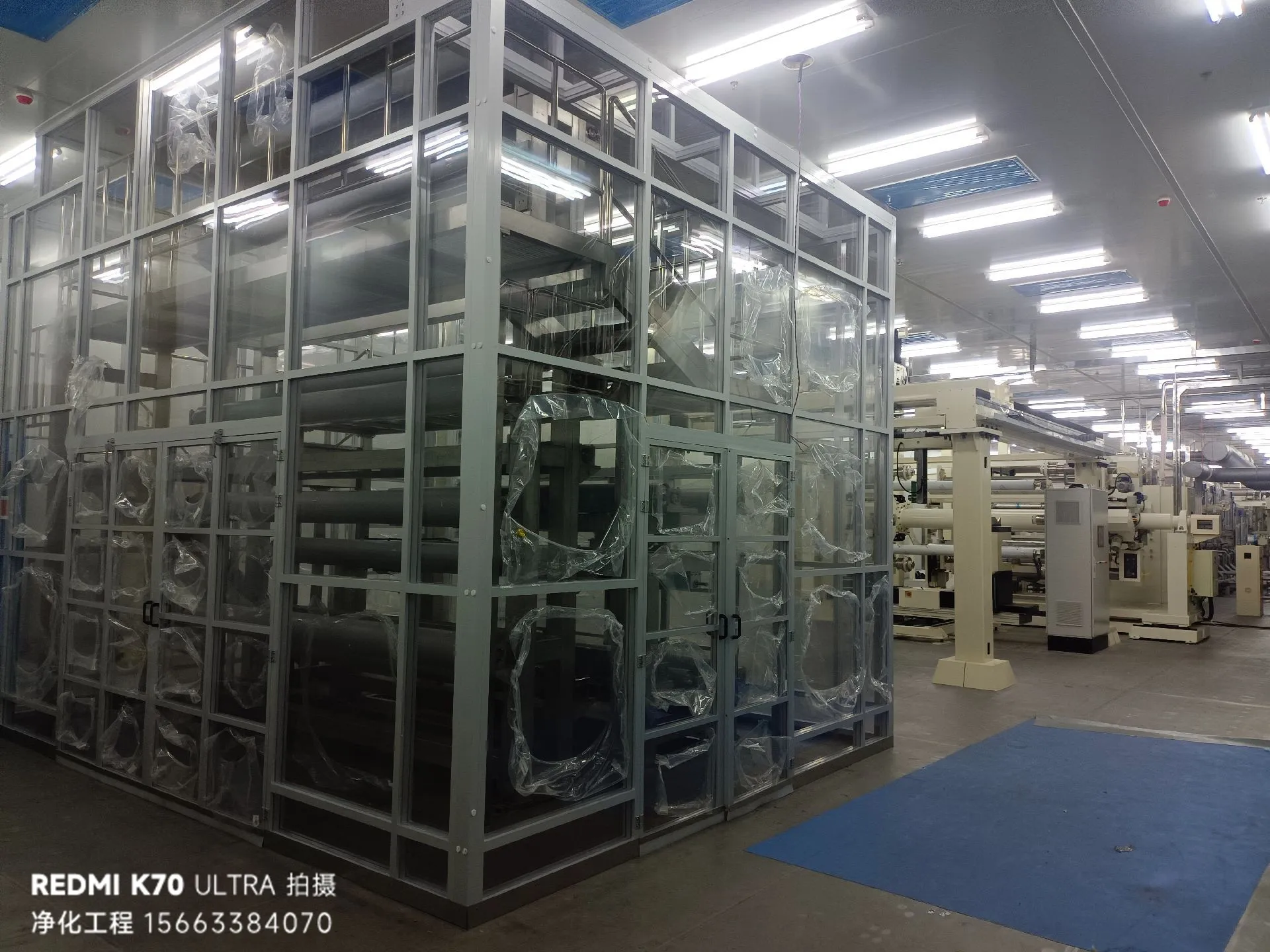 南京高淳经开区拓光光电 2500㎡模切无尘车间装修工程 南京高淳经开区拓光光电 2500㎡模切无尘车间装修工程