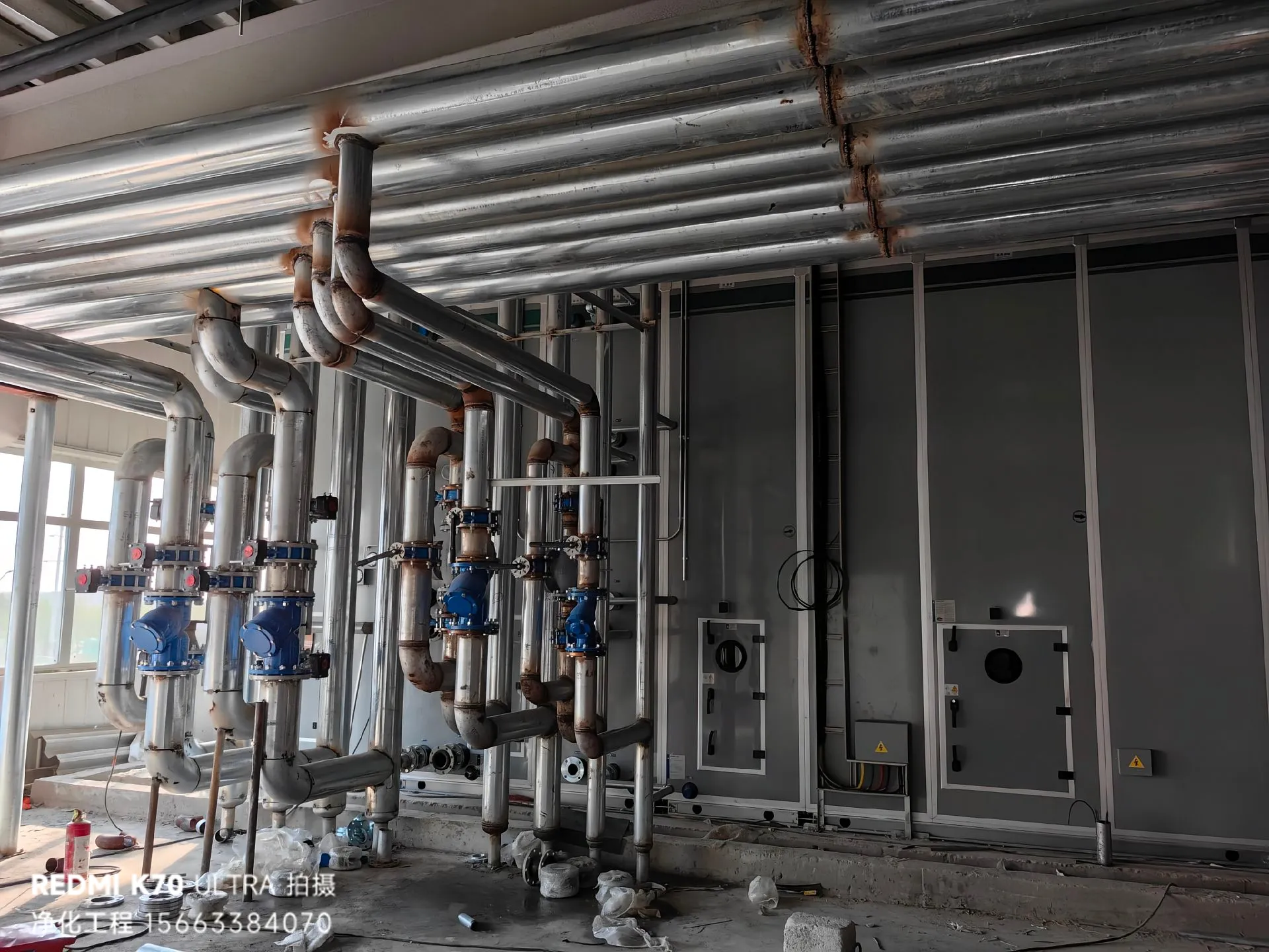 南京浦口经济开发区晶耀光能 12000㎡光伏组件洁净厂房装修工程