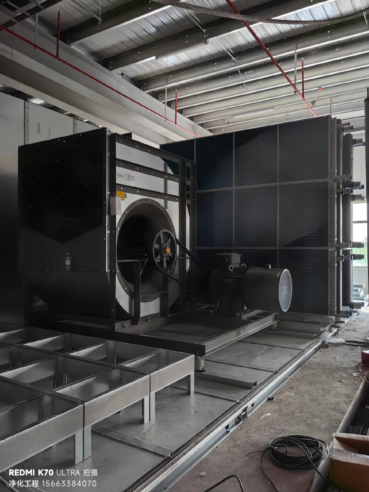 南京浦口经济开发区晶耀光能 12000㎡光伏组件洁净厂房装修工程