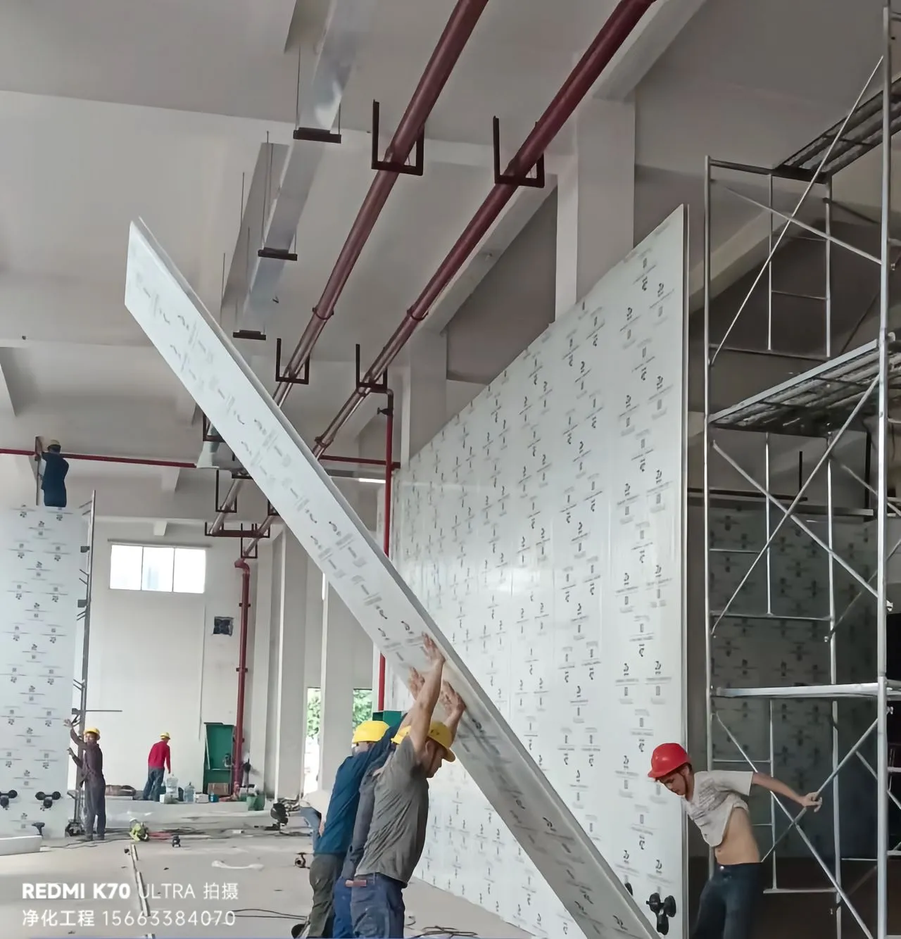 南京江宁绿能新材 32000㎡动力电池洁净厂房装修 南京江宁绿能新材 32000㎡动力电池洁净厂房装修