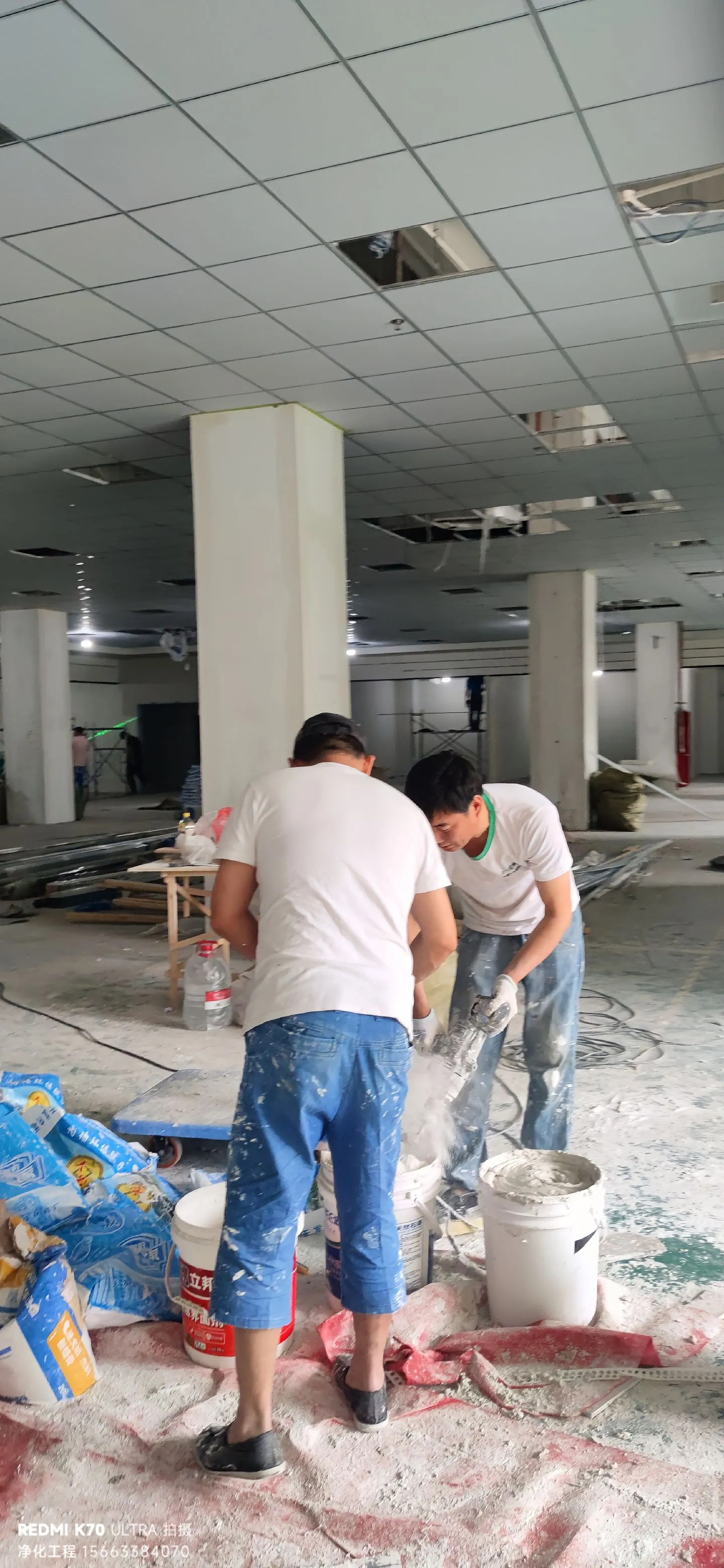 南京科睿智能—2500㎡十万级机器人无尘车间装修工程