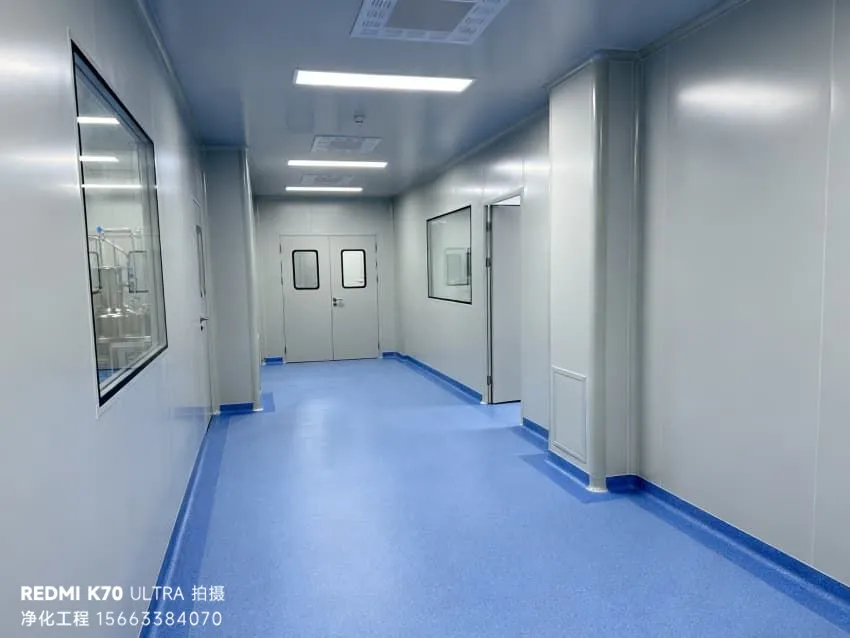 南京盐田工业园区十万级消毒液 GMP 车间工程