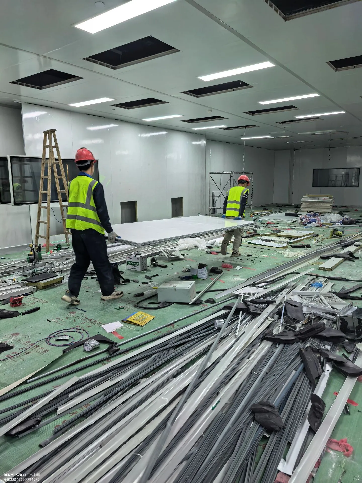 南京江宁密封200㎡百级净化车间二期工程案例