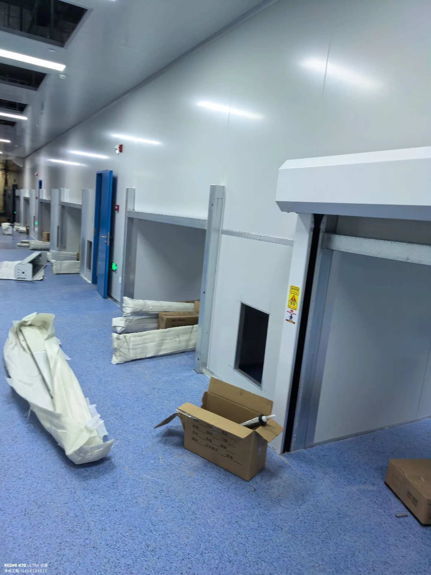 南京江宁密封200㎡百级净化车间二期工程案例