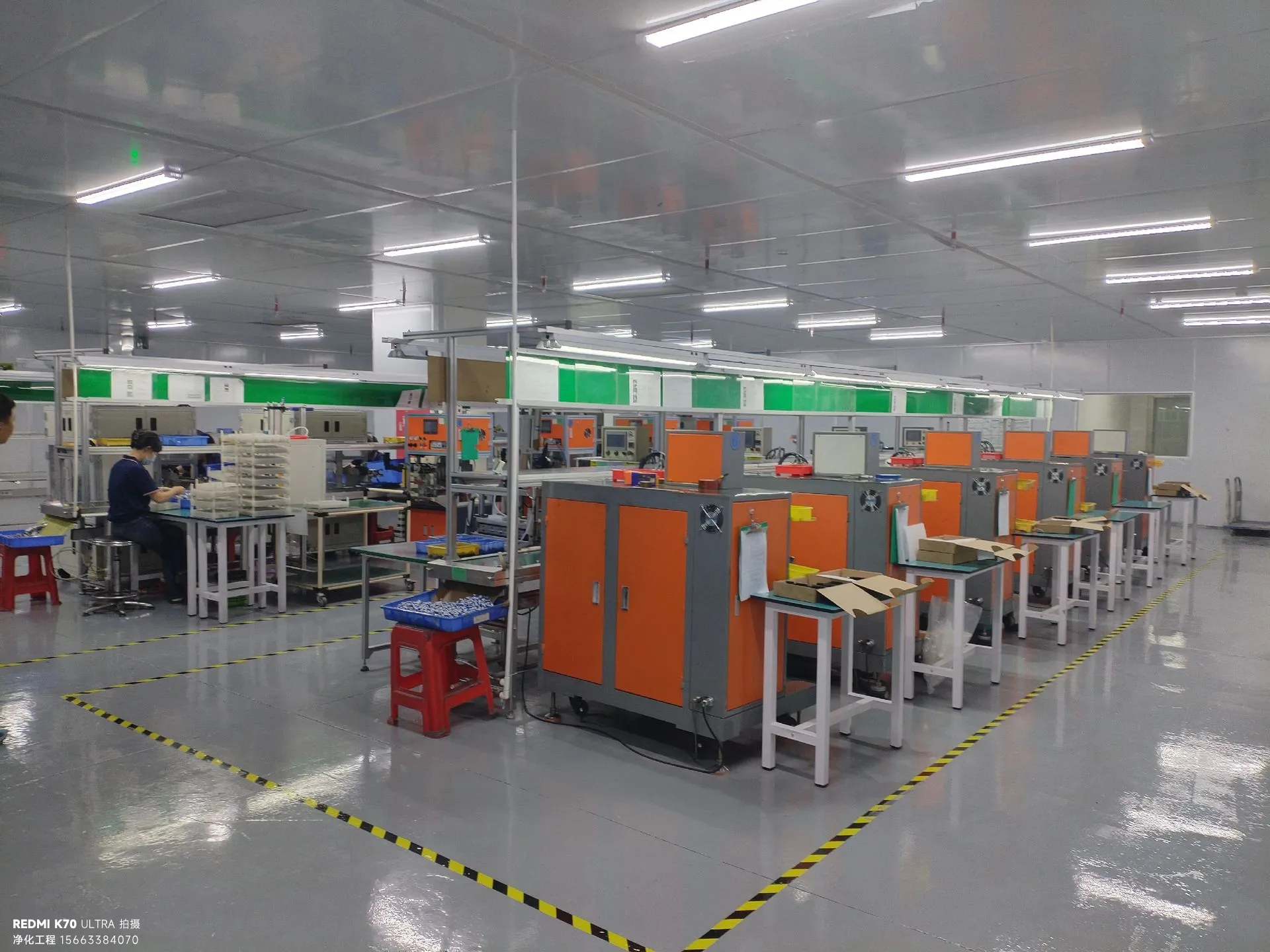 南京锂能芯 13000㎡锂电池净化车间工程