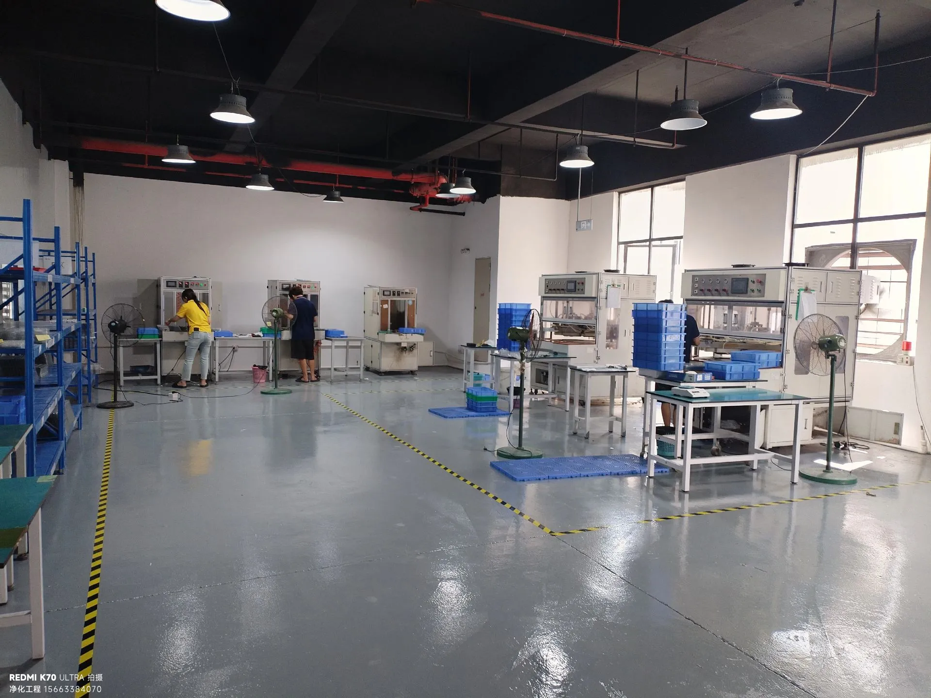 南京锂能芯锂电池净化车间的竣工投产