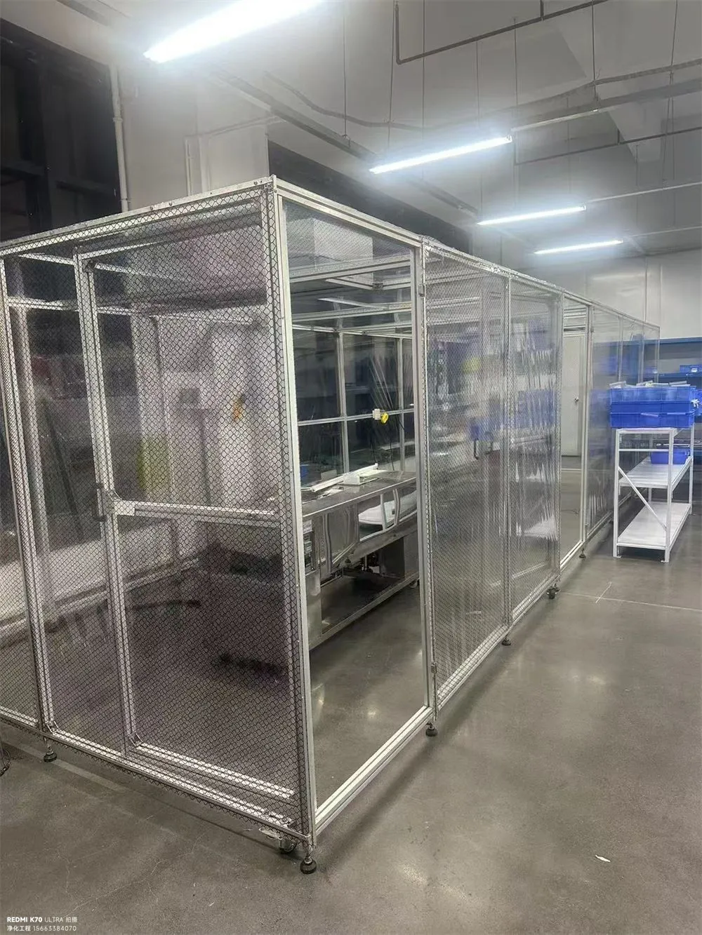 南京溧水1600㎡多等级电子光学洁净车间