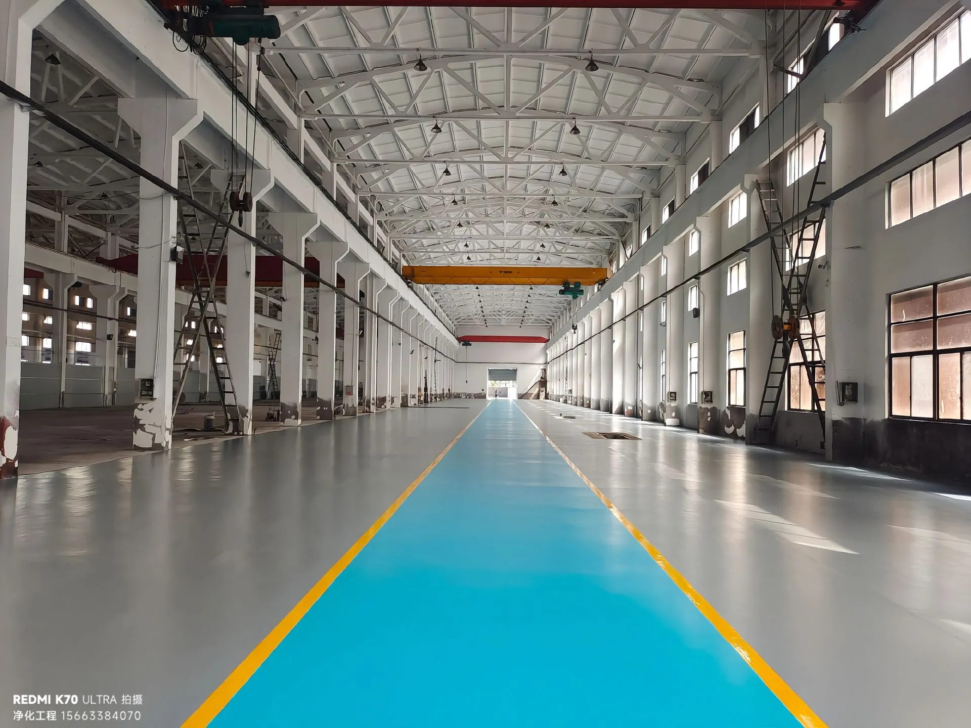 环氧地坪的耐酸碱腐蚀测试