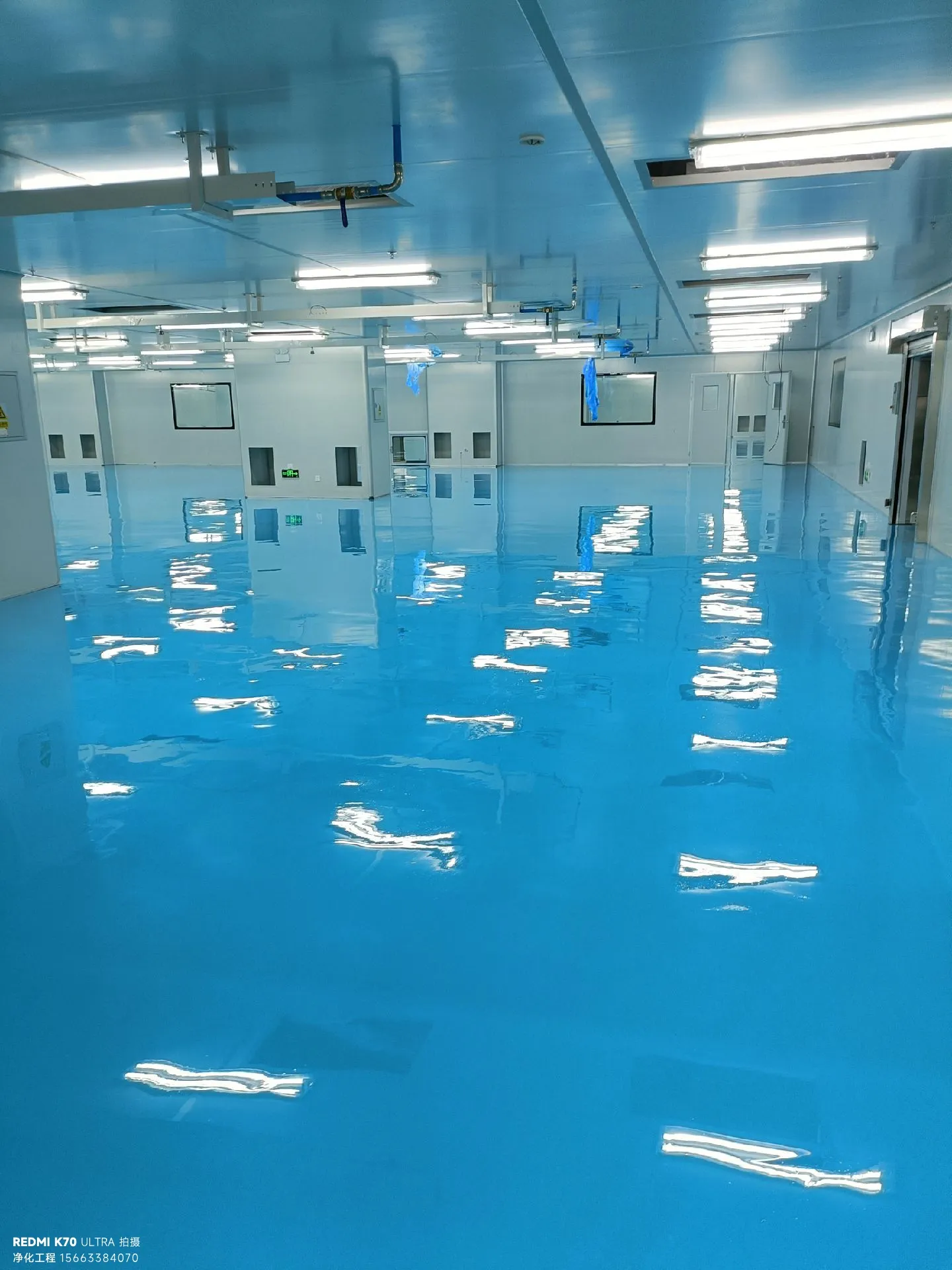 电子厂房净化：万级洁净车间防静电地坪施工指南