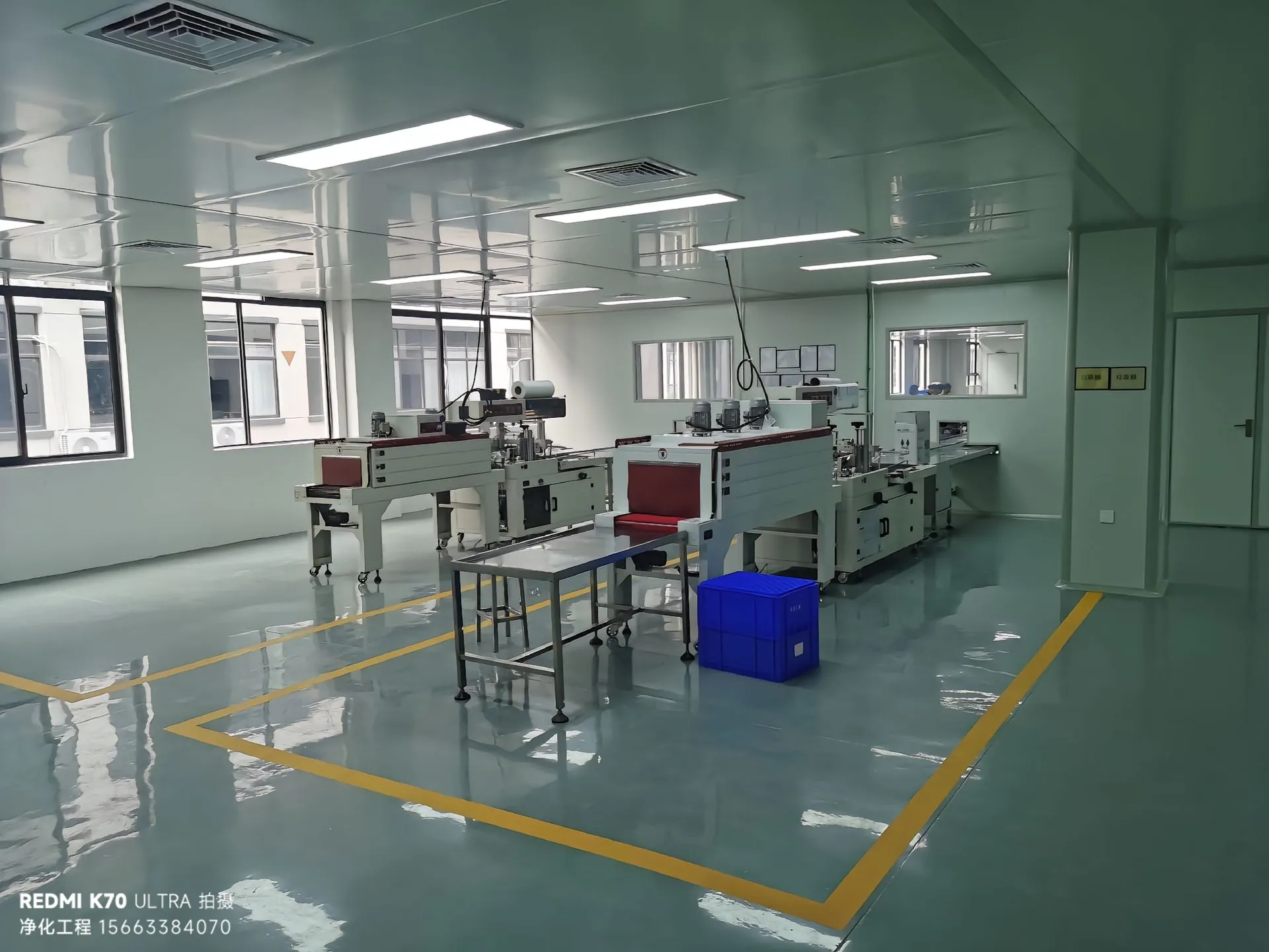 南京美肤泉 1200㎡ GMPC 标准化净化车间