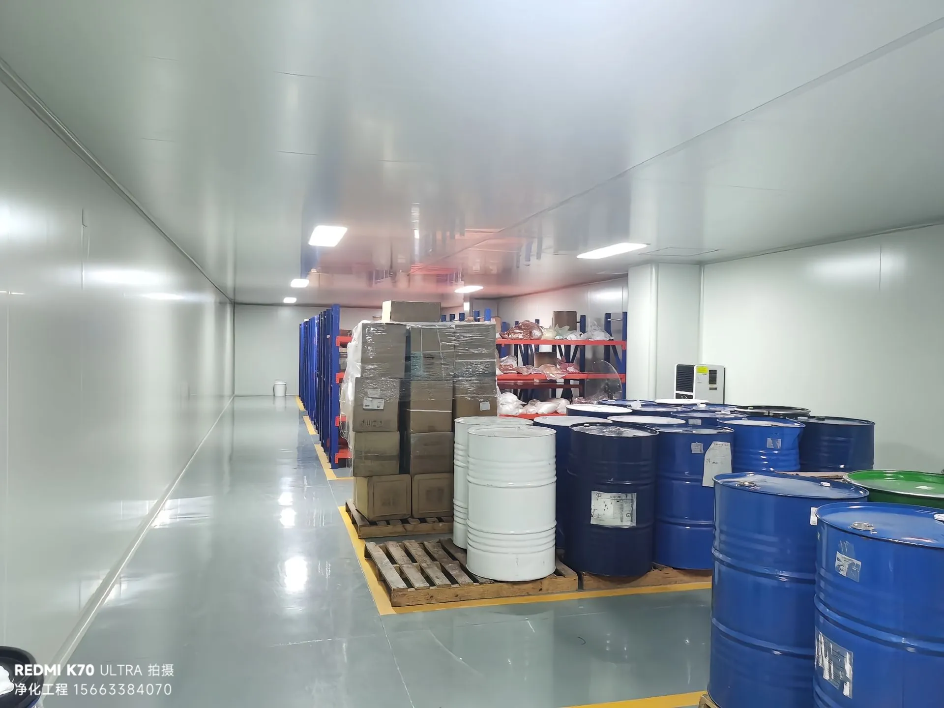 南京美肤泉 1200㎡ GMPC 标准化净化车间