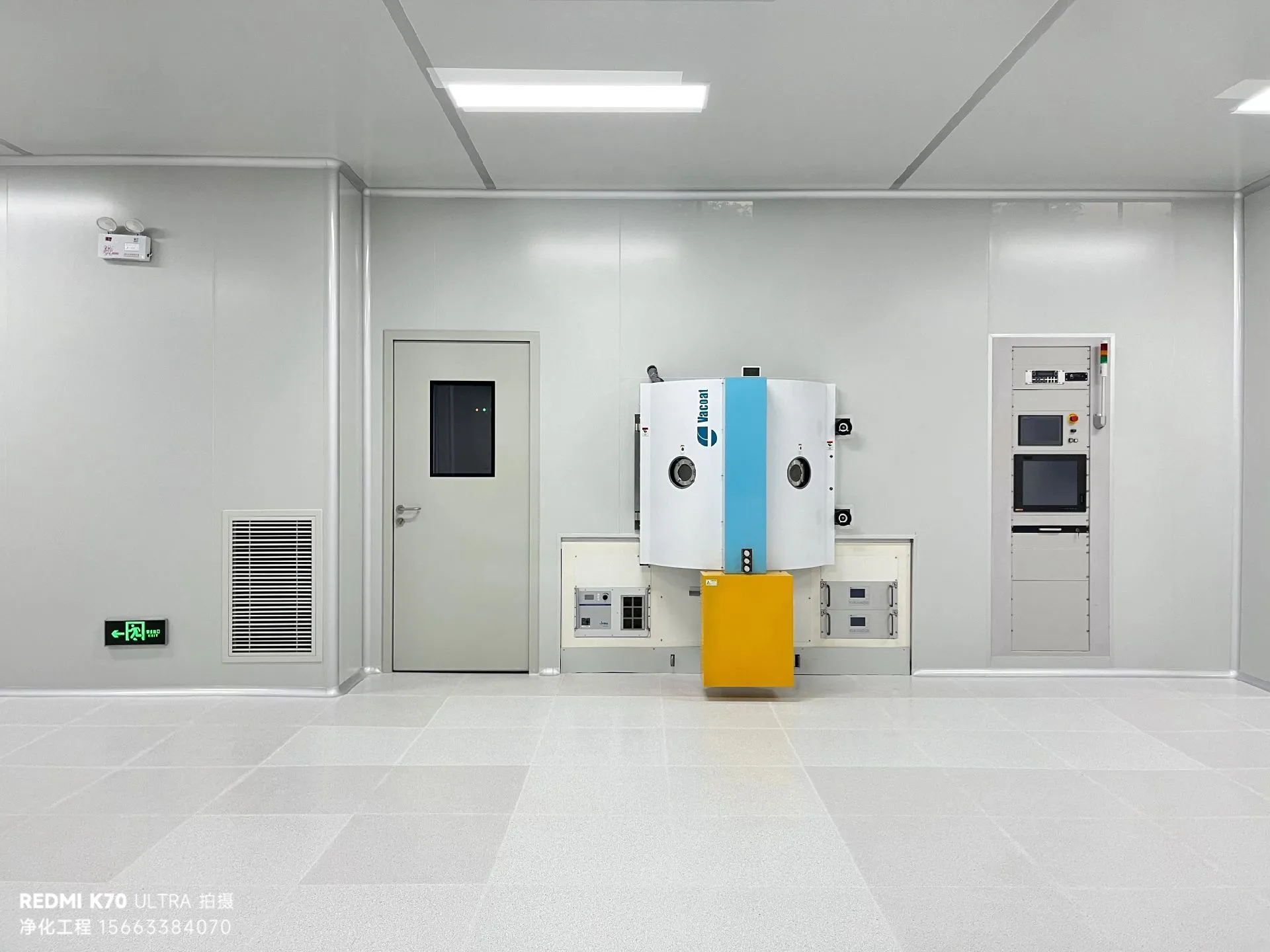 光学镀膜车间的千级洁净设计