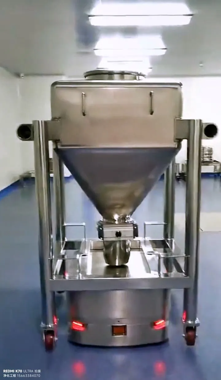 自动化物流在洁净室中的集成：AGV与传递窗的协同