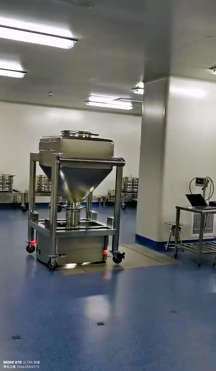 自动化物流在洁净室中的集成：AGV与传递窗的协同