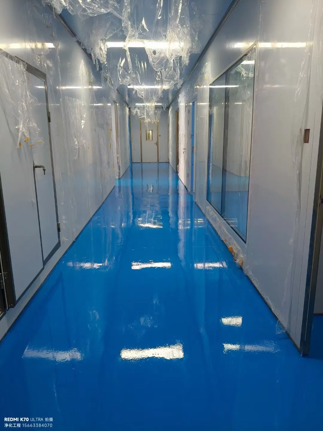 T 级耐磨！环氧自流平地坪成电子厂房洁净地坪首选